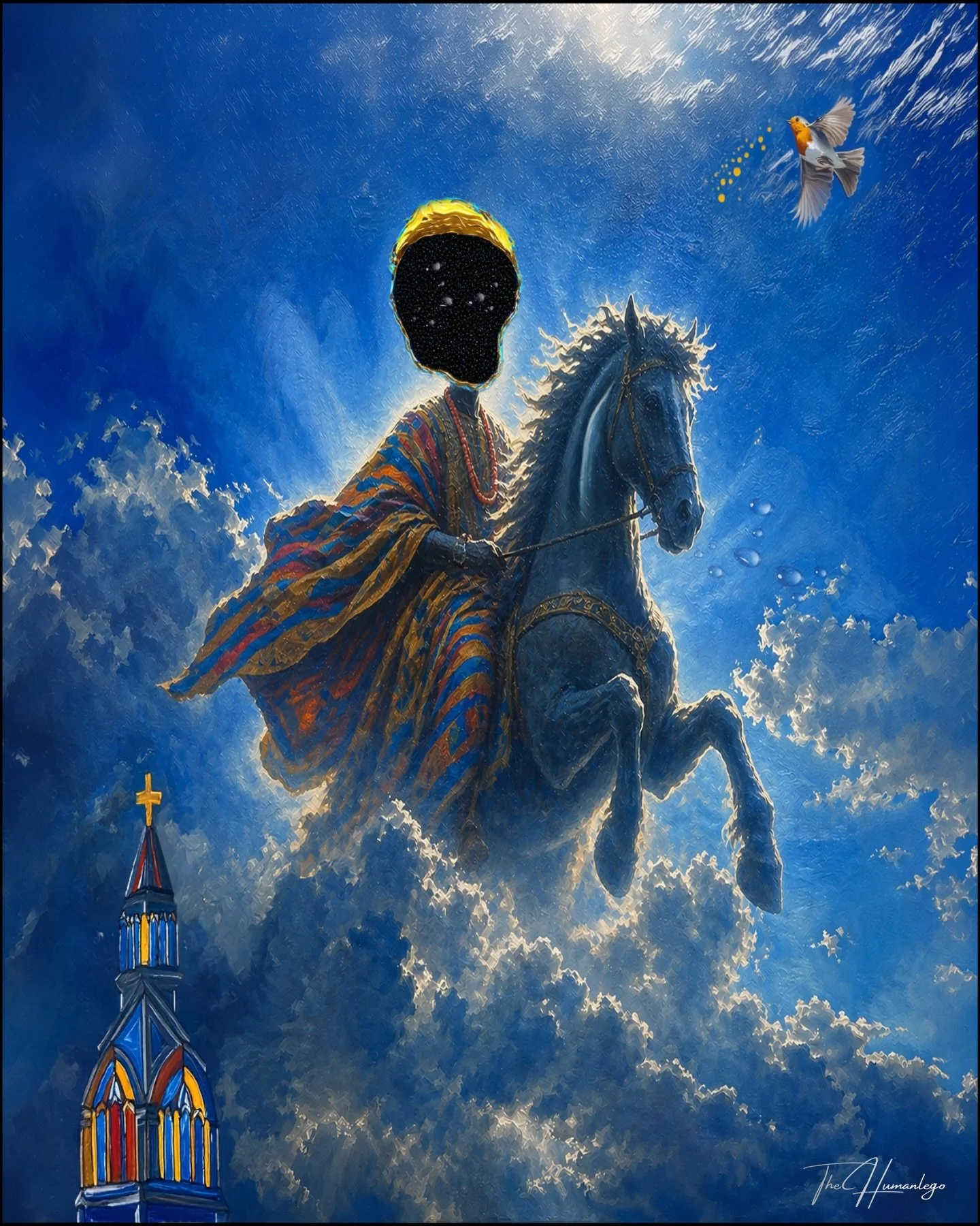 Meet Mr. Bakalavah.

What does that name even mean?
I don&rsquo;t know.
That&rsquo;s something my son made up&hellip; I think.

As kids, we looked up at the sky and imagined everything.
Not because we had to, but because we could.

This piece lives i
