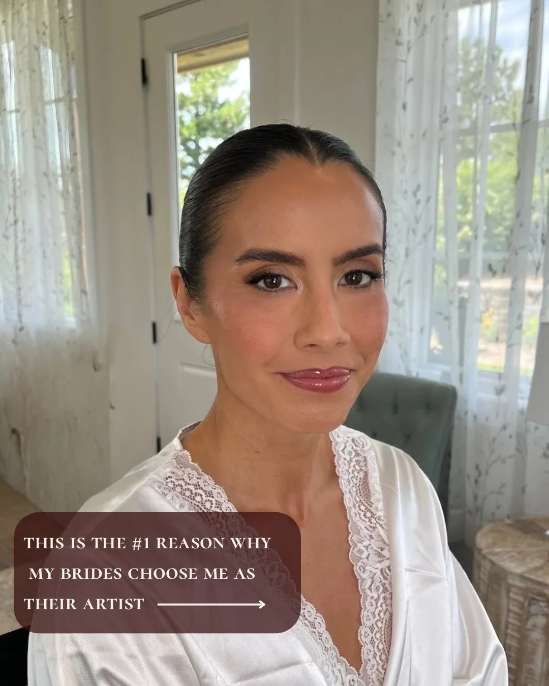 This is the #1 reason why Brides choose me as their Bridal Hair &amp; Makeup Artist in Denver 🤍

I&rsquo;m a dual artist- meaning I specialize in BOTH bridal hair &amp; makeup. You&rsquo;ll never have to worry about comparing two different artist ti