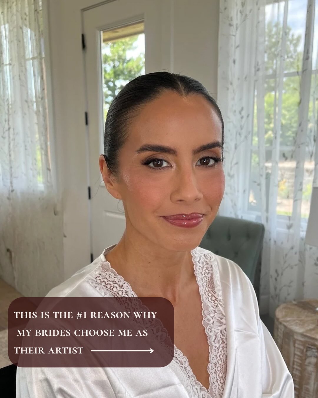 This is the #1 reason why Brides choose me as their Bridal Hair &amp; Makeup Artist in Denver 🤍

I&rsquo;m a dual artist- meaning I specialize in BOTH bridal hair &amp; makeup. You&rsquo;ll never have to worry about comparing two different artist ti