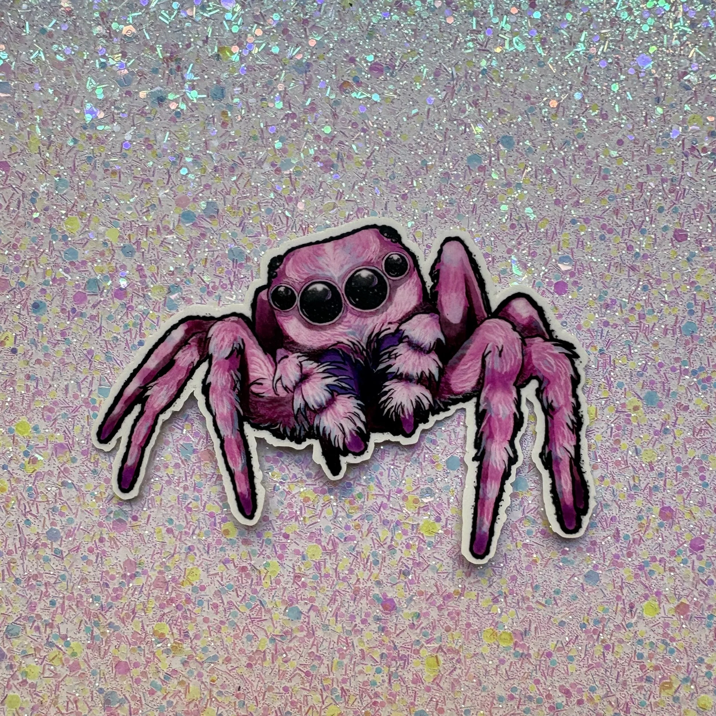 Jumping Spider Sticker