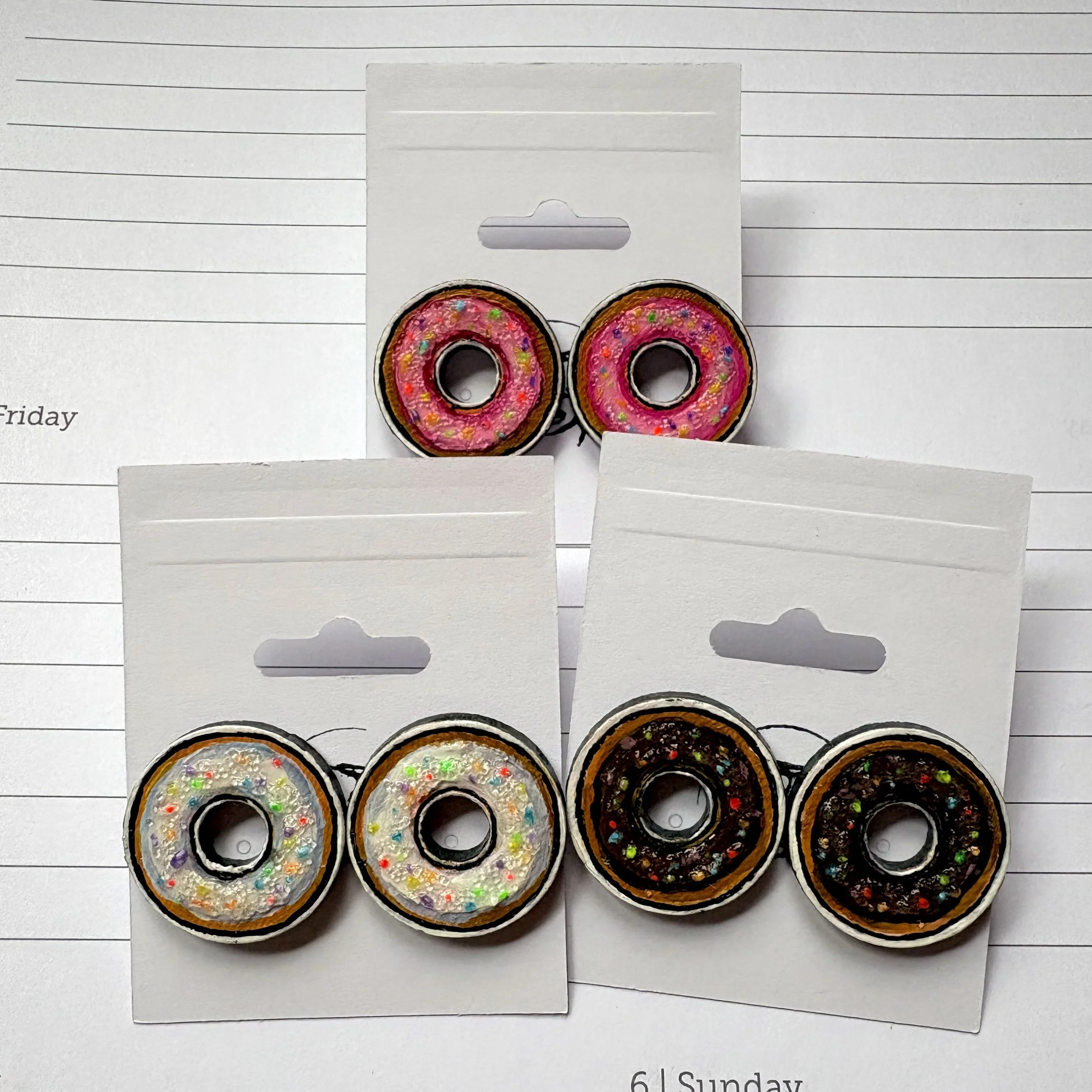 Donut Stud Earrings