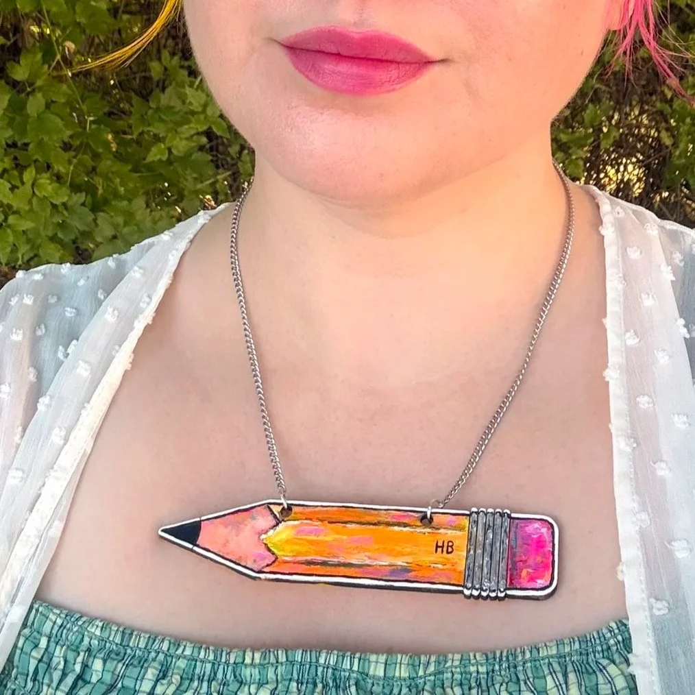 Perfect Pencil Necklace