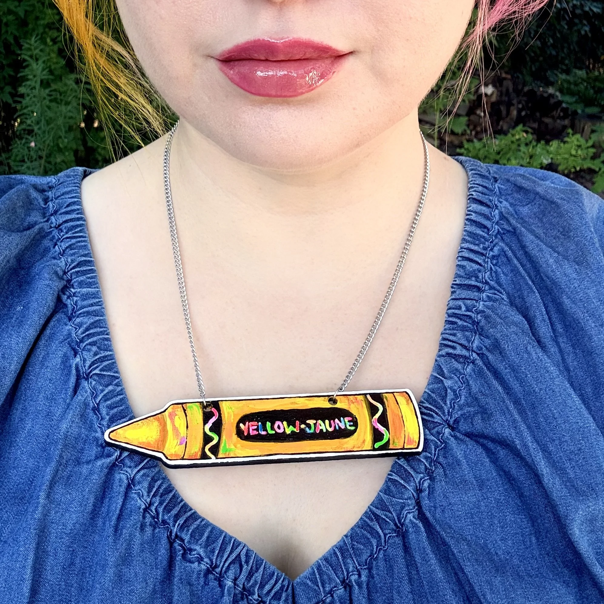 Crayon Necklace (earrings sold separately)