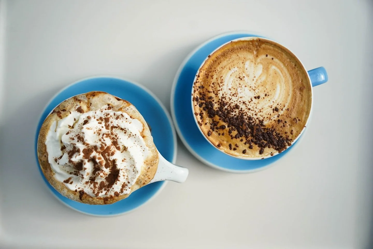 Looking for the perfect weekend pick-me-up? What about a mocha? Hot chocolate steamed with a shot of espresso. With whip or without whip (say that ten times fast😉).
