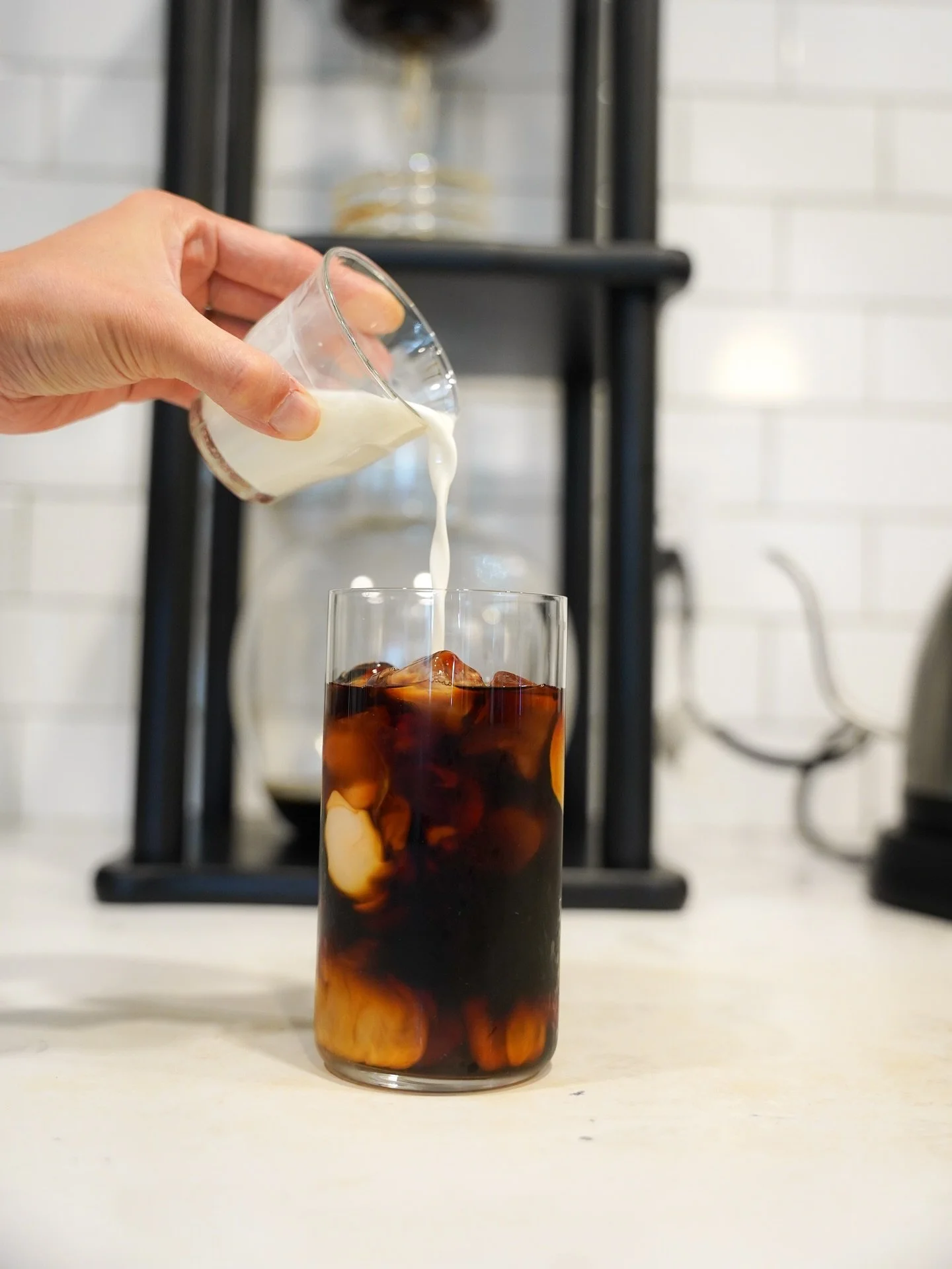 As if any season isn&rsquo;t cold brew season 💁🏻&zwj;♀️

Our beloved cold brew machine is set up and running at our Hawkins location. Brewed slowly and intentionally for a full bodied, tasty coffee 💕