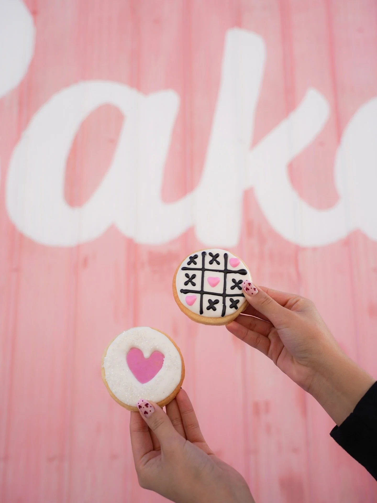 Love day is just around the corner and you can bet we&rsquo;re celebrating 💕 you can find cookies &amp; mousse valentine-themed dessert at our shop for the rest of the week ☺️