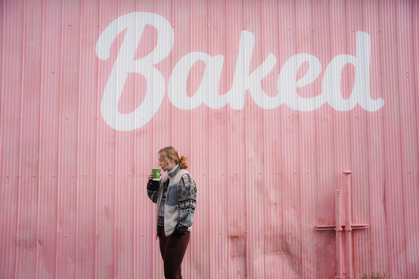 Looking for a cute photo spot? We&rsquo;ve got you covered 😌. Check out our sign right outside of our shop on Main Street 💅☕️