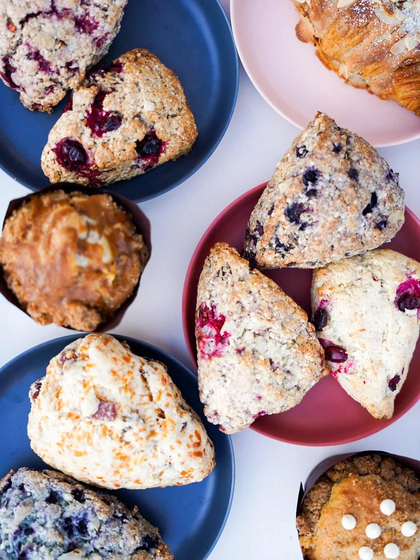 Baked goods on baked goods. All made by our bakers fresh every morning 🥰