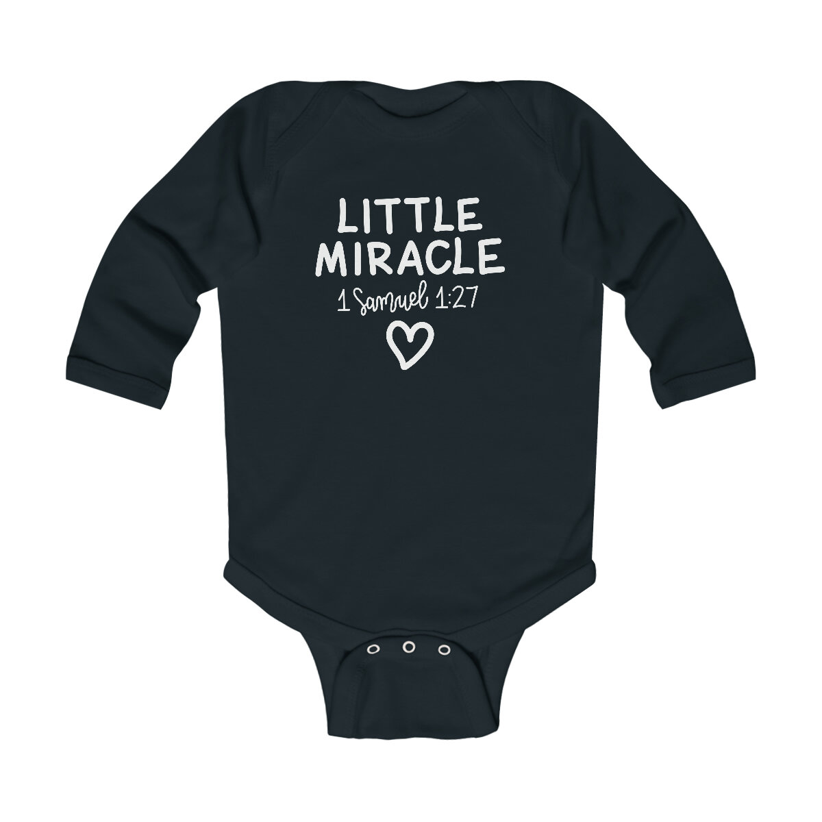 Little Miracle Infant Long Sleeve Onesie