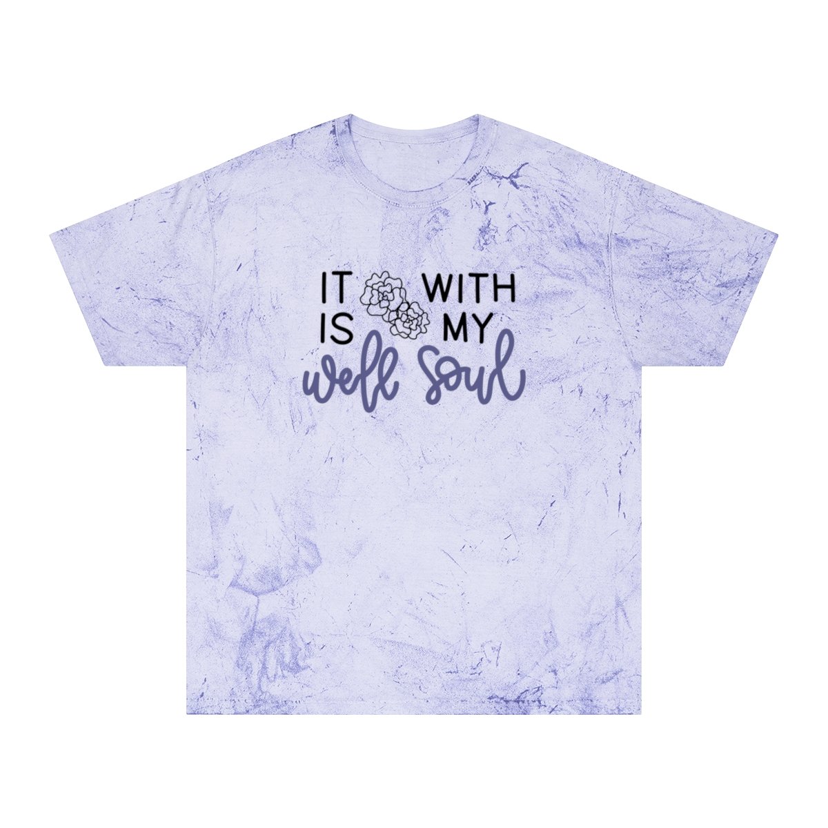 Women's Color Blast "It Is Well" Tee