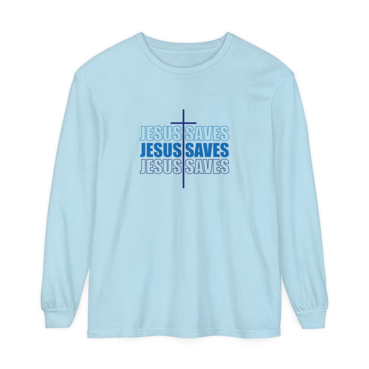 Jesus Saves Long Sleeve Tee