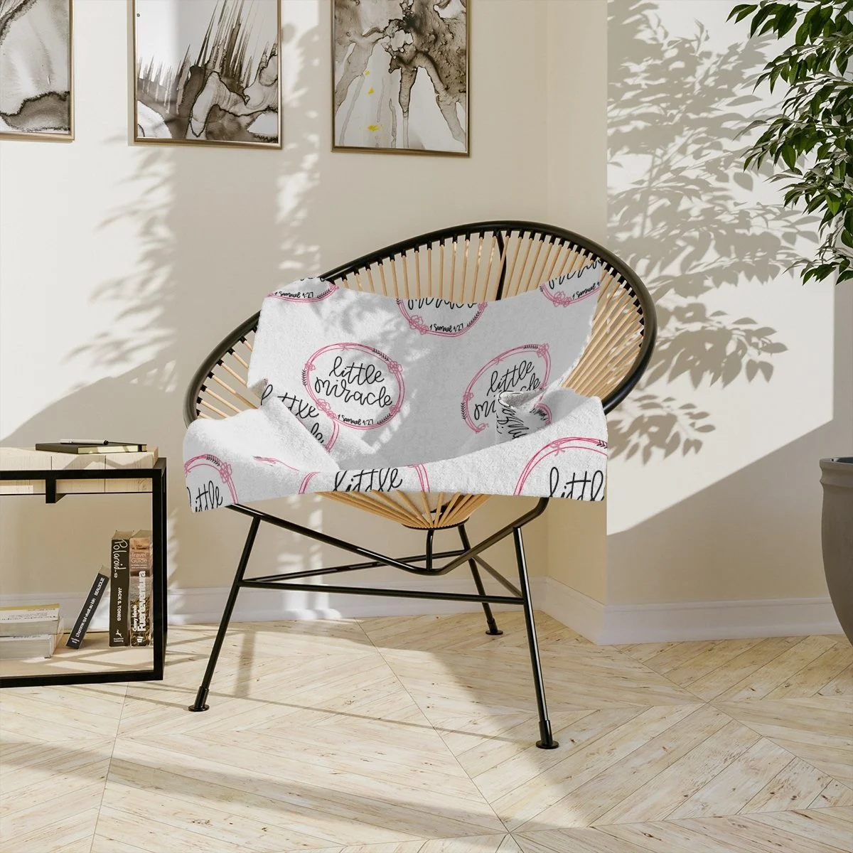 Little Miracle Girls Blanket