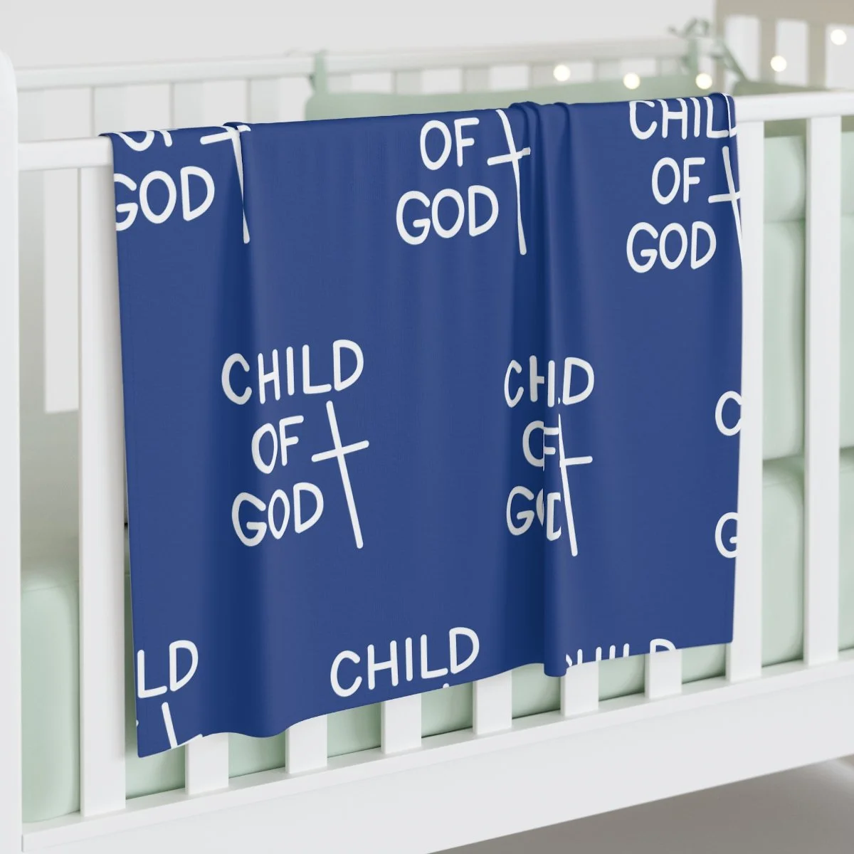 Child of God Boys Baby Swaddle Blanket