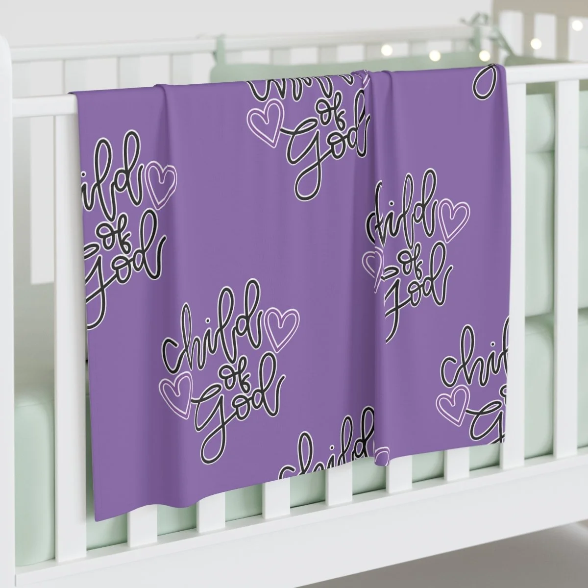 Child of God Girls Baby Swaddle Blanket
