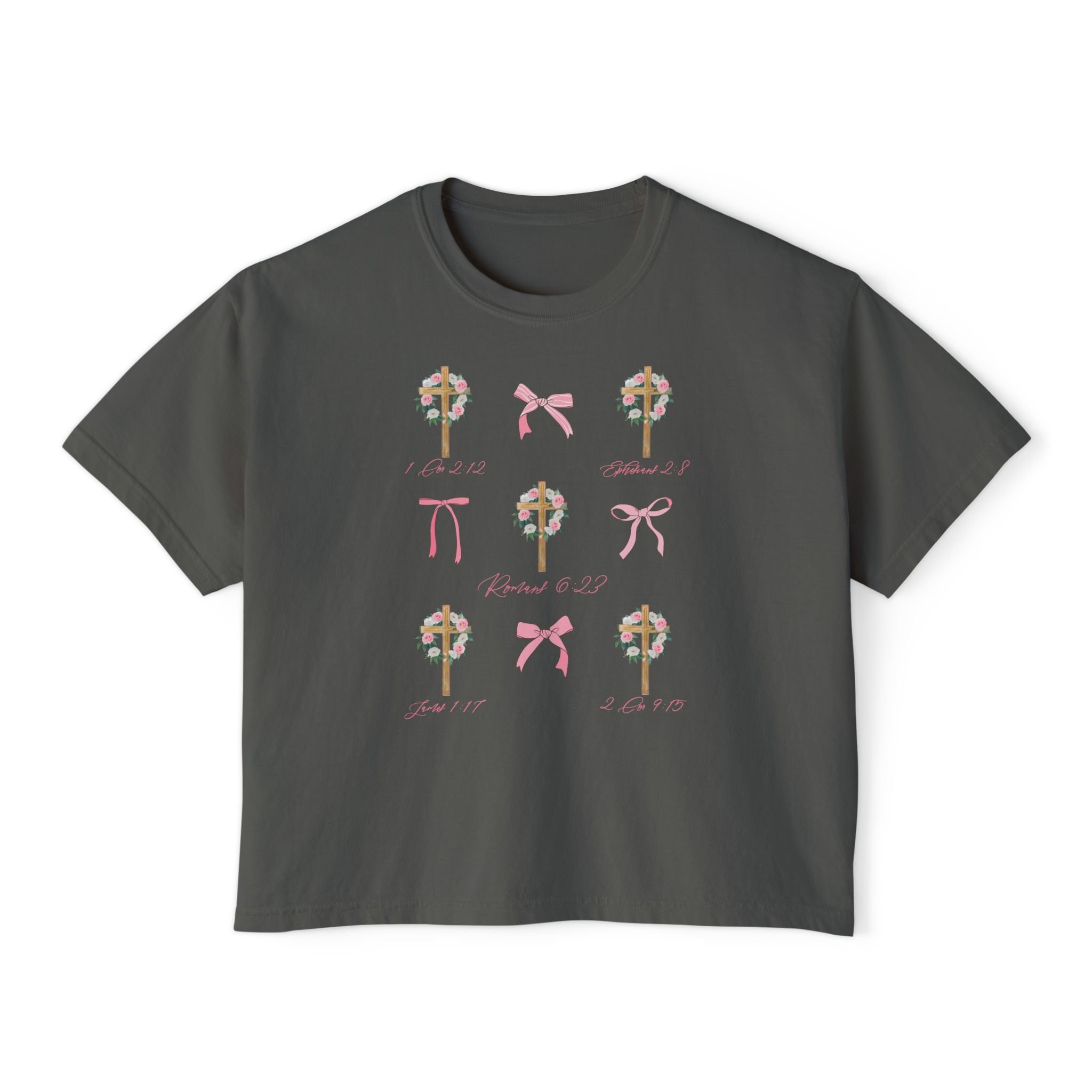 Wrapped in His Love Boxy Tee