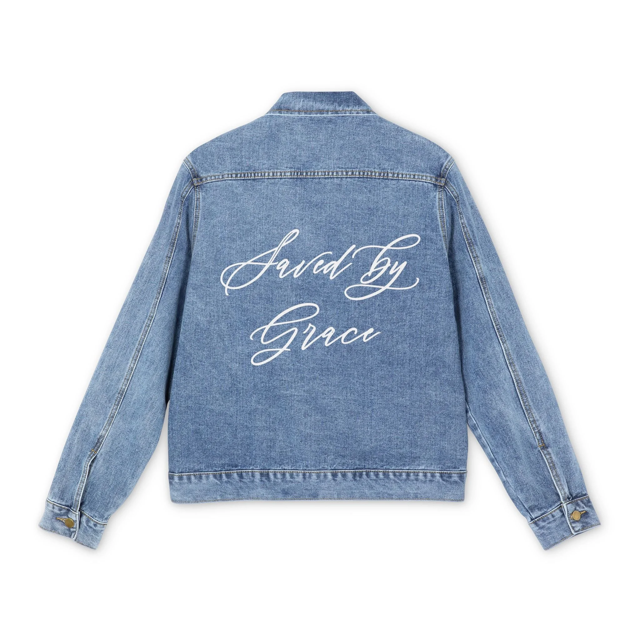 Saved by Grace Denim Jacket