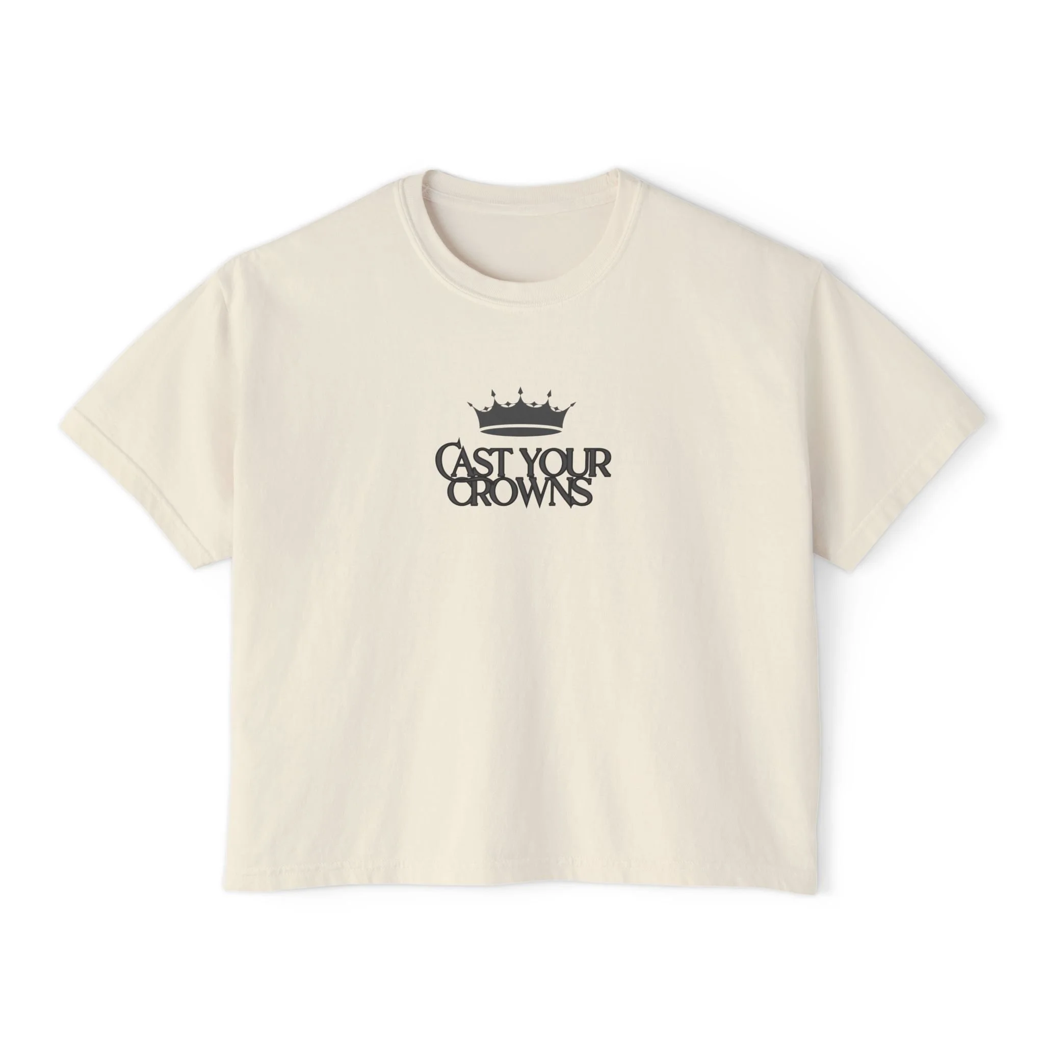 Cast Your Crowns Boxy Tee