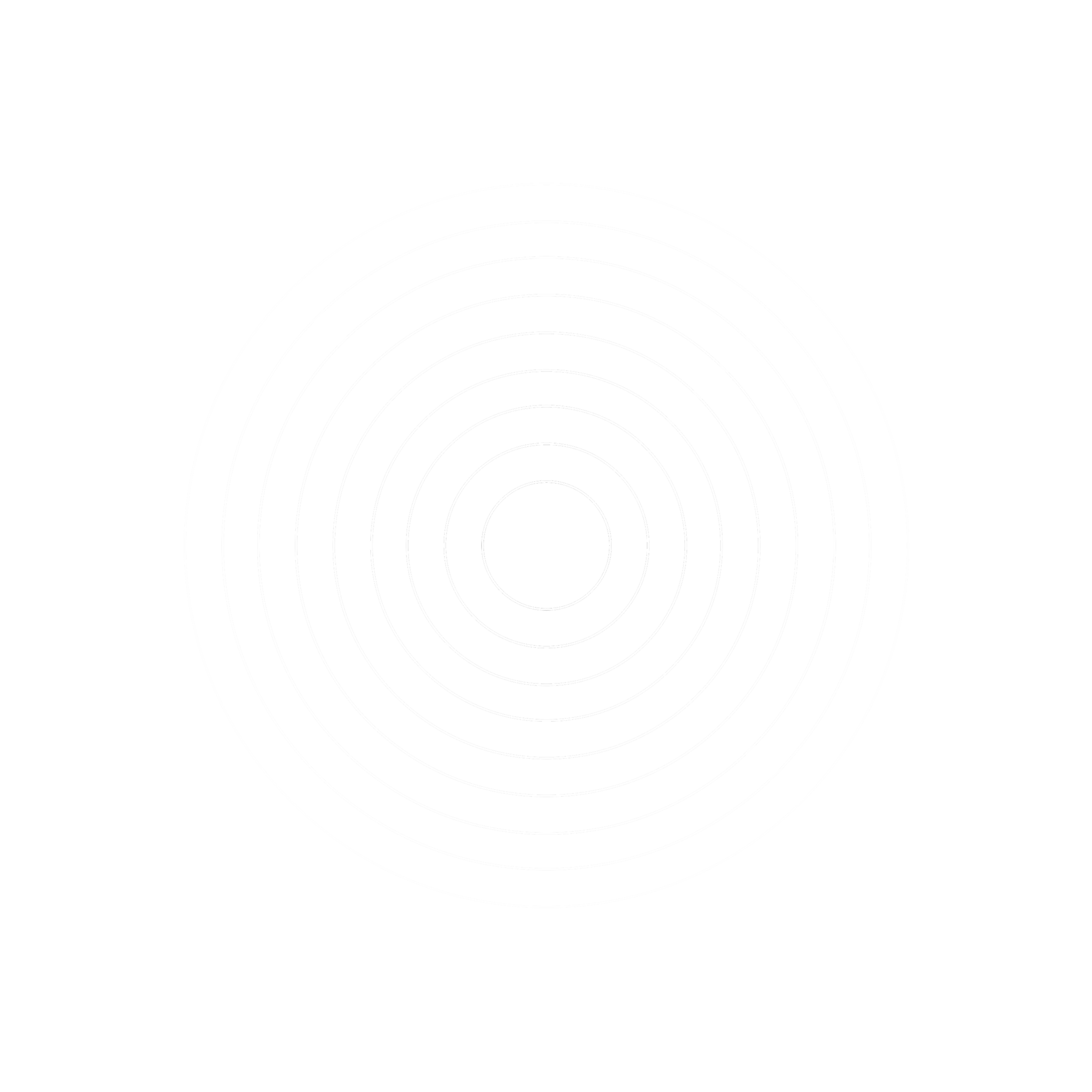 Concentric white circles on a black background.