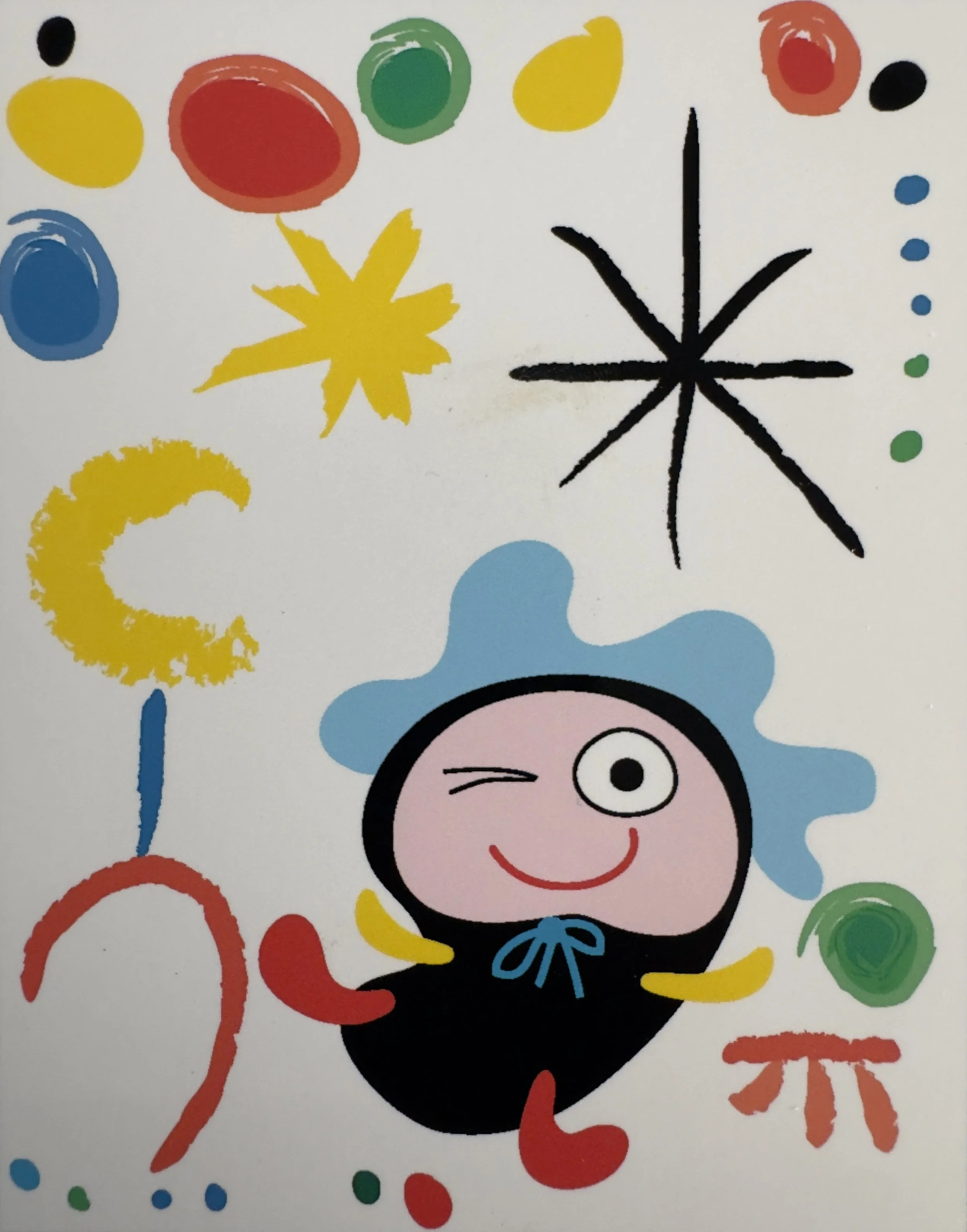 BEBO - Imagination Baby, art plush toy by Jitka Exler, inspired by Joan Miró – view 6