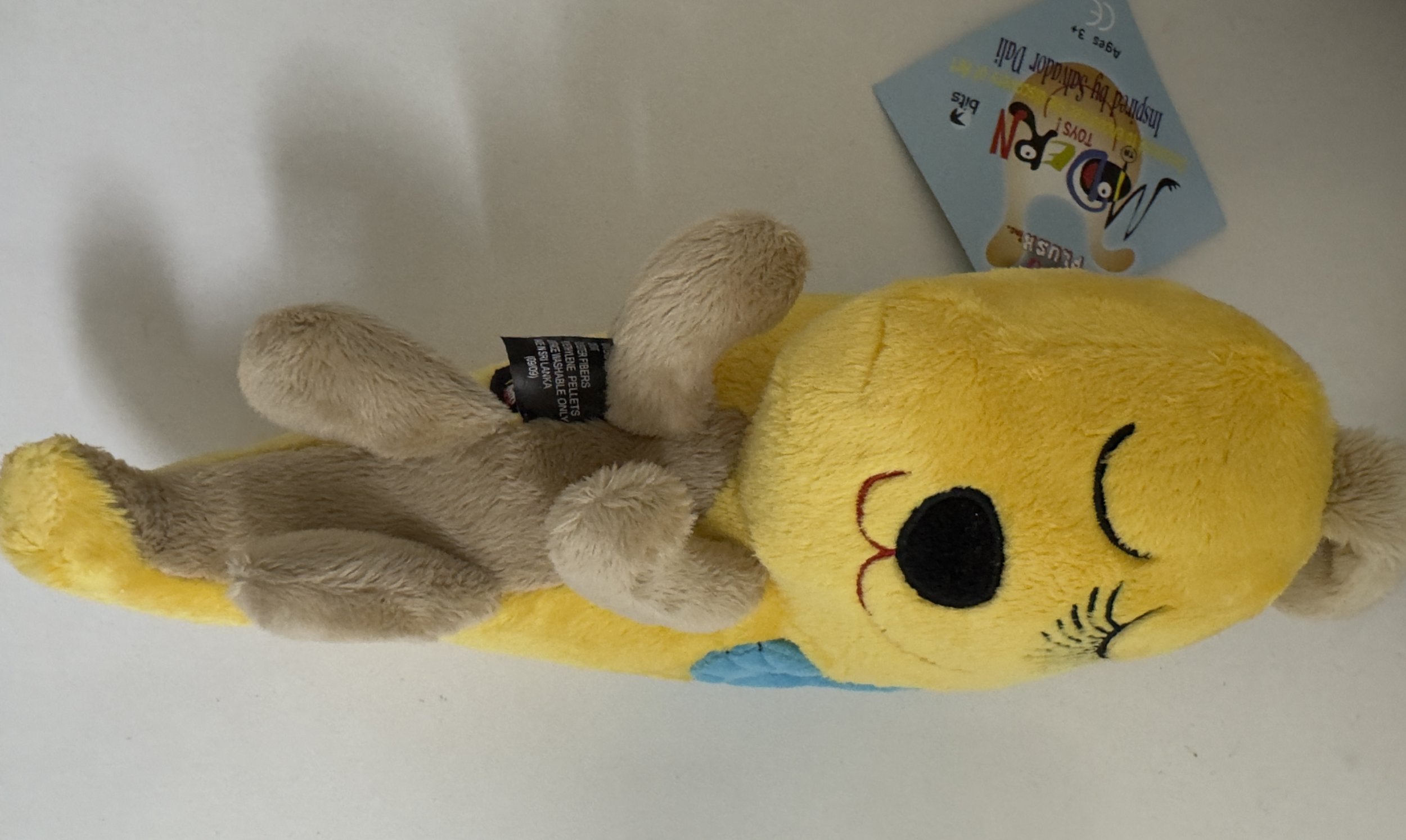 SALI - Sleepy Time Puppy, art plush toy by Jitka Exler, inspired by Salvador Dalí – view 3