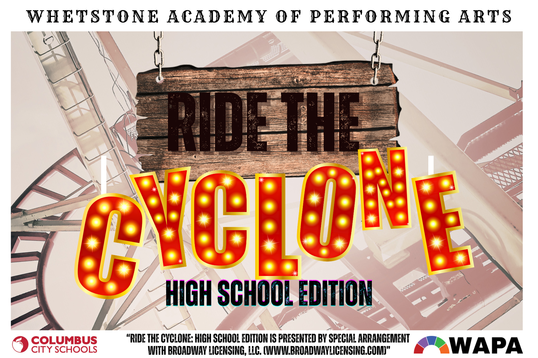 RIDE THE CYCLONE: High School Edition