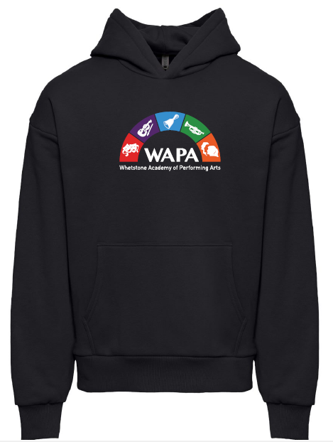 WAPA Black w/Color Design Hoodie (Blend)