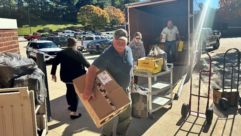 Seva and Sangha after Hurricane Helene