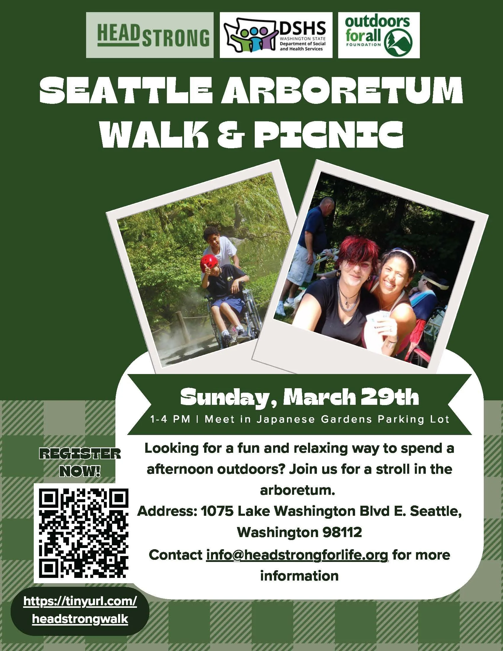 Seattle Arboretum Walk & Picnic