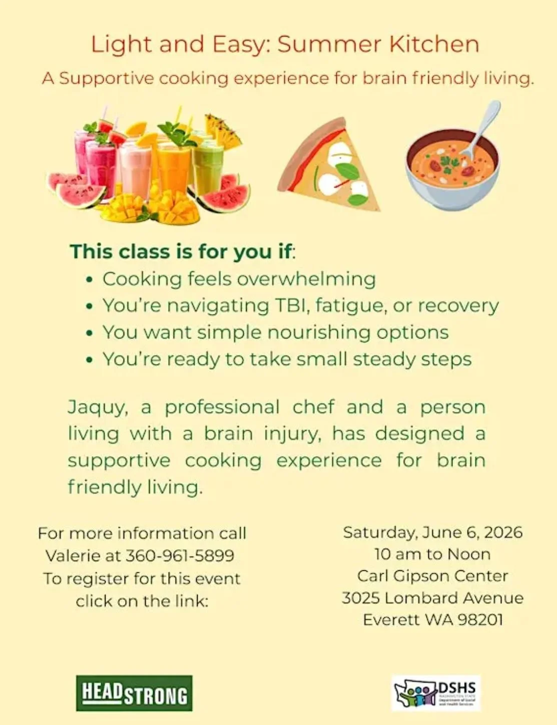 Summer Kitchen Cooking Class