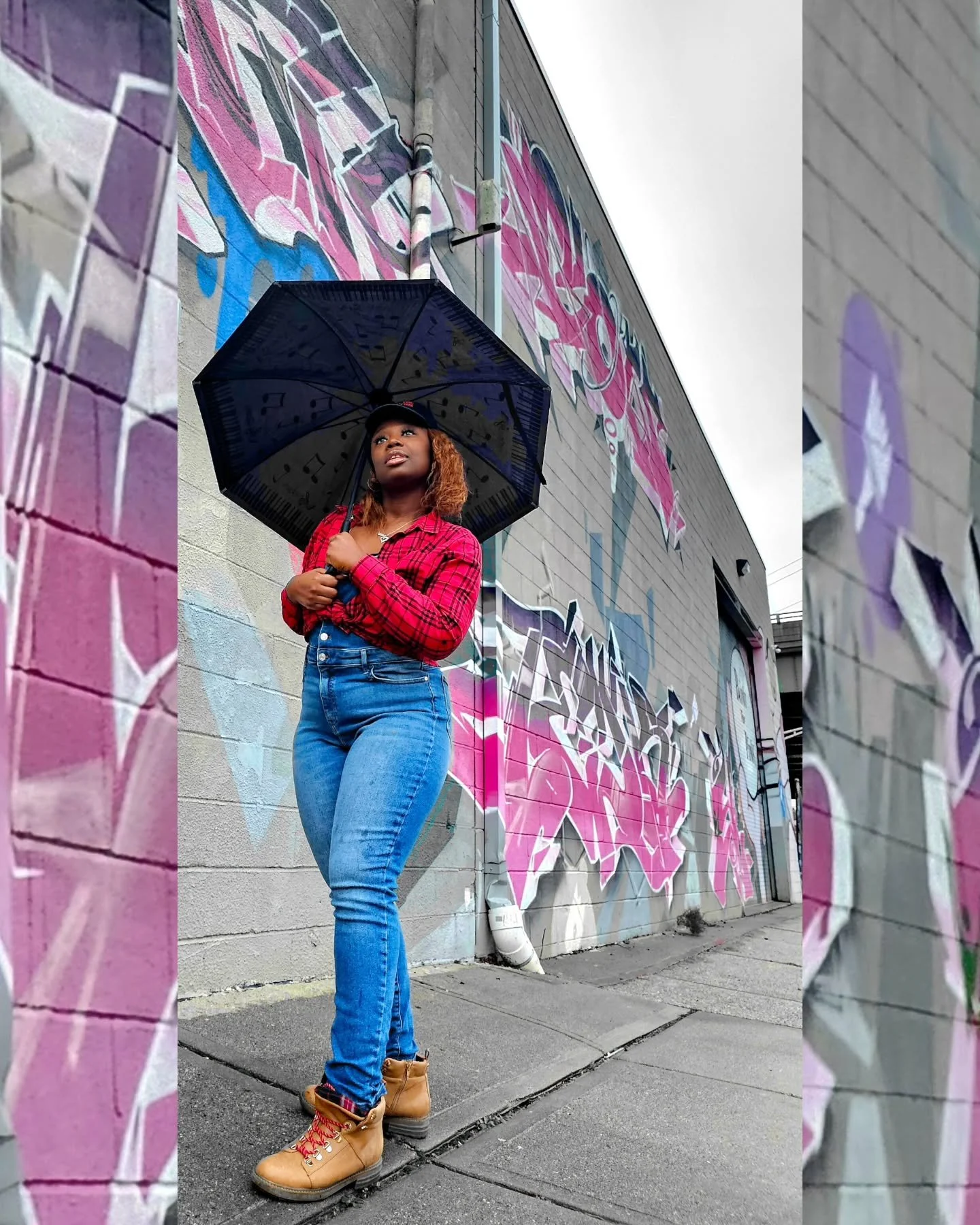 When you're in between branding shoots and you ask the homie to find you some pretty graffiti to use as your background.

Growing up, I was fascinated by graffiti art. I had so many questions including, "How did they do that on that bridge?&quot