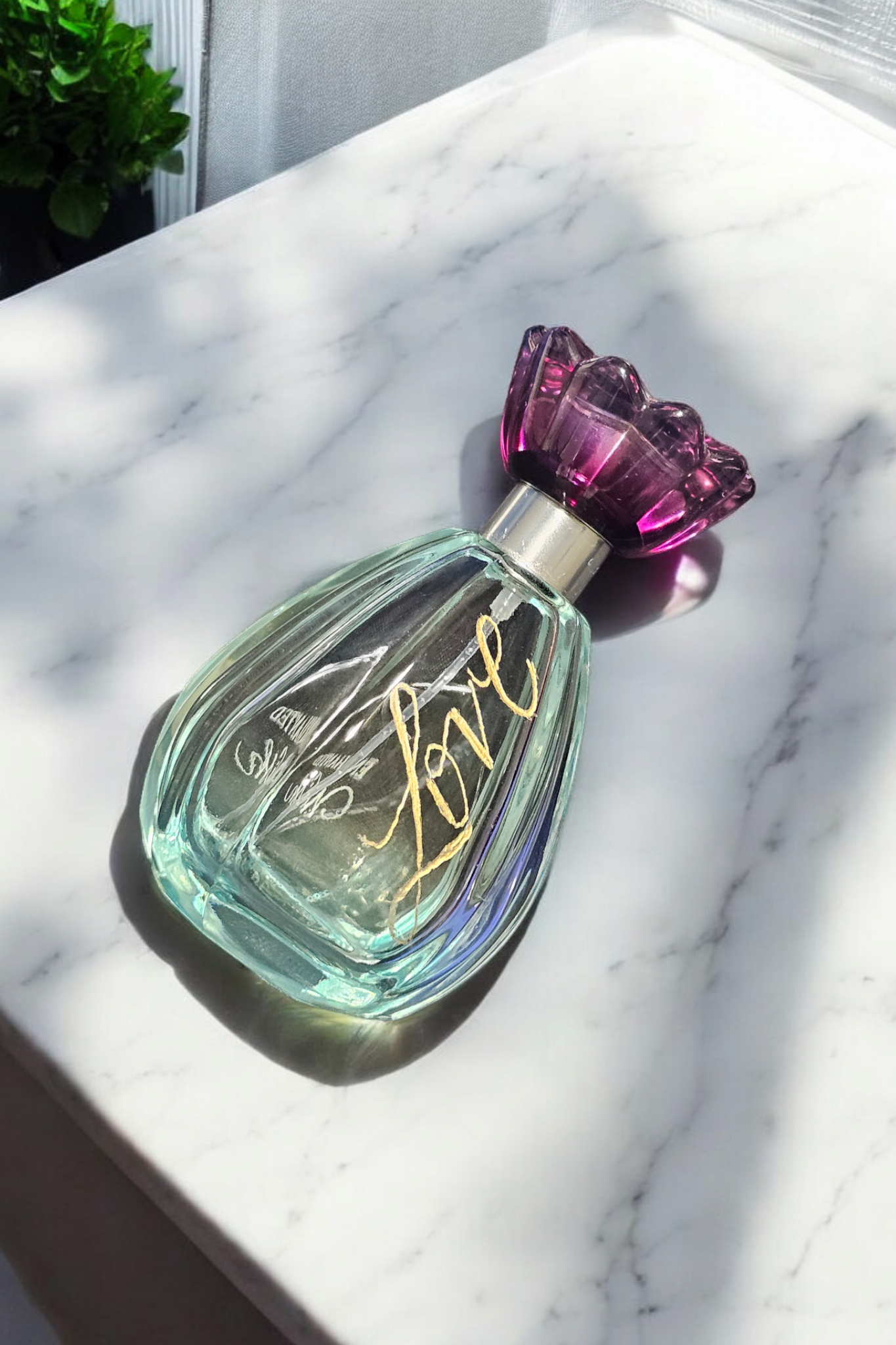 Sher Pierre NJ NY NYC Calligrapher and Engraver Engraving Perfume Bottle Romantic Gift