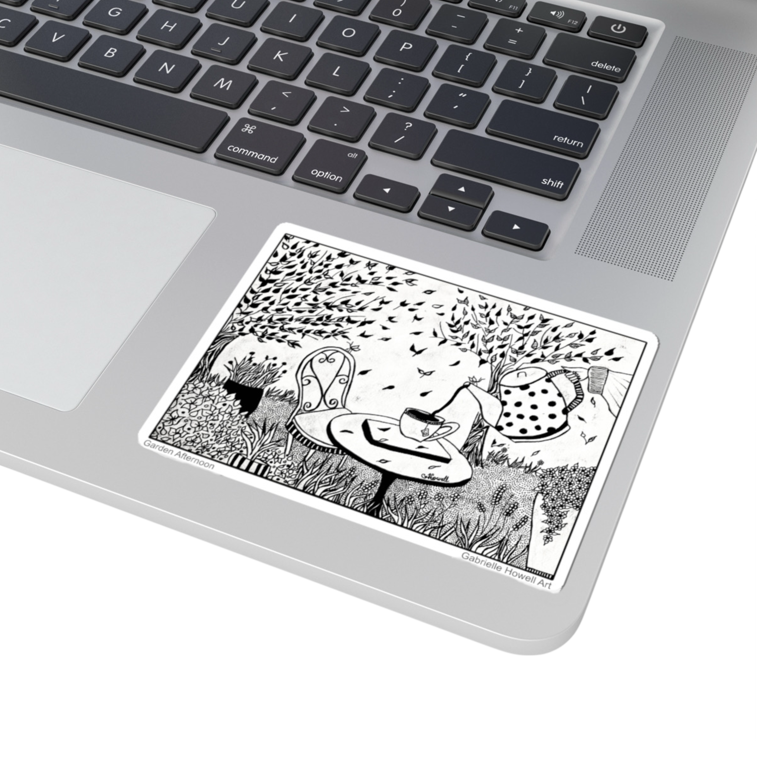 Garden Afternoon Sticker