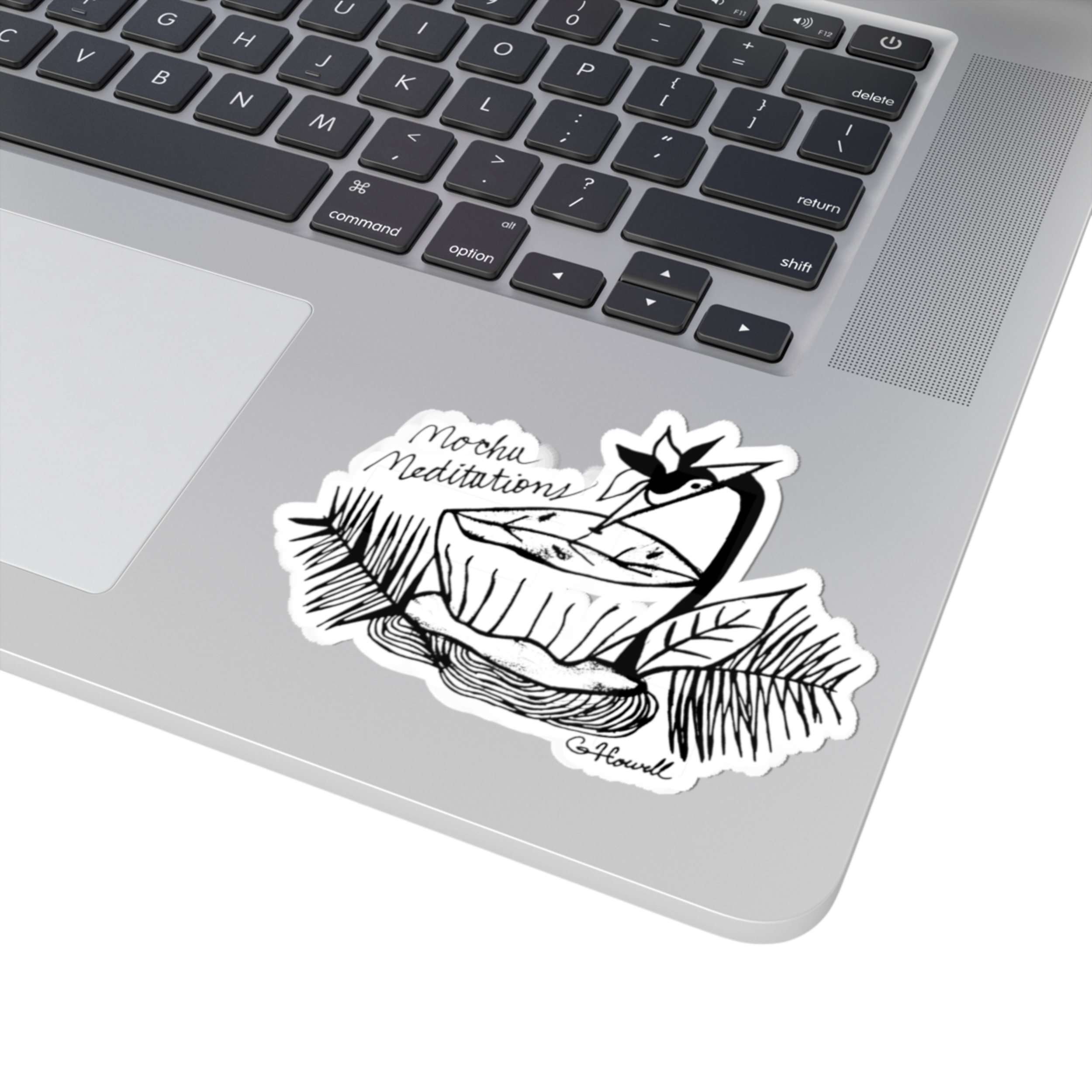 Mocha Meditations Sticker