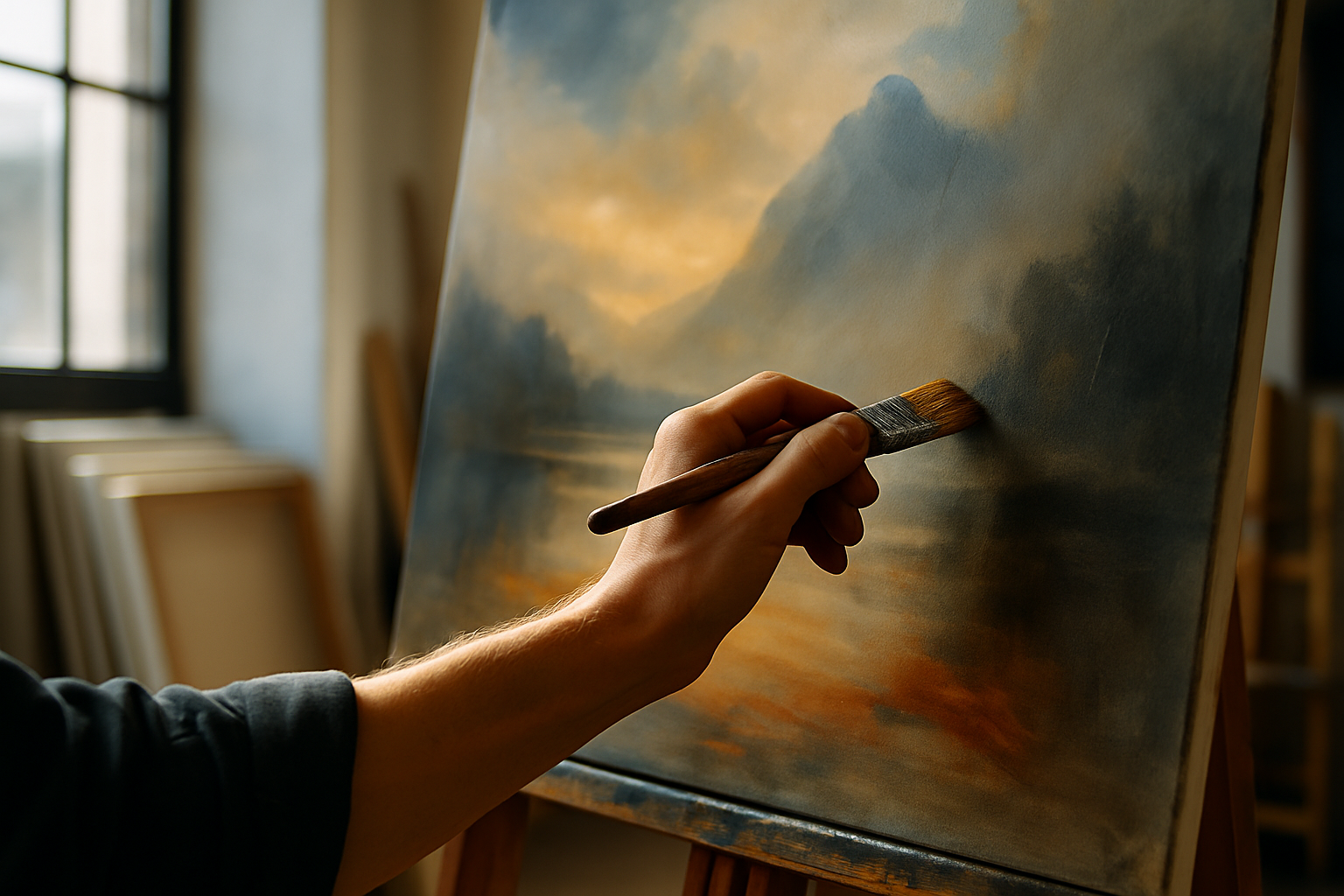 Why Original Painting Is Here to Stay — And Why AI Will Never Replace It