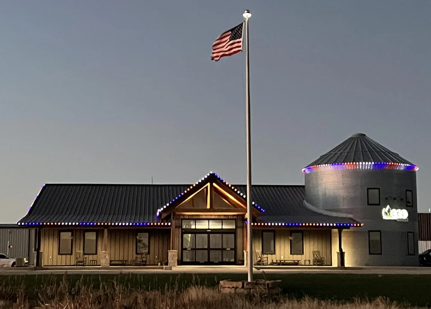 4th of July is right around the corner! Do you have your America on?! #LumenOutdoorLighting #Merica #permanentlighting