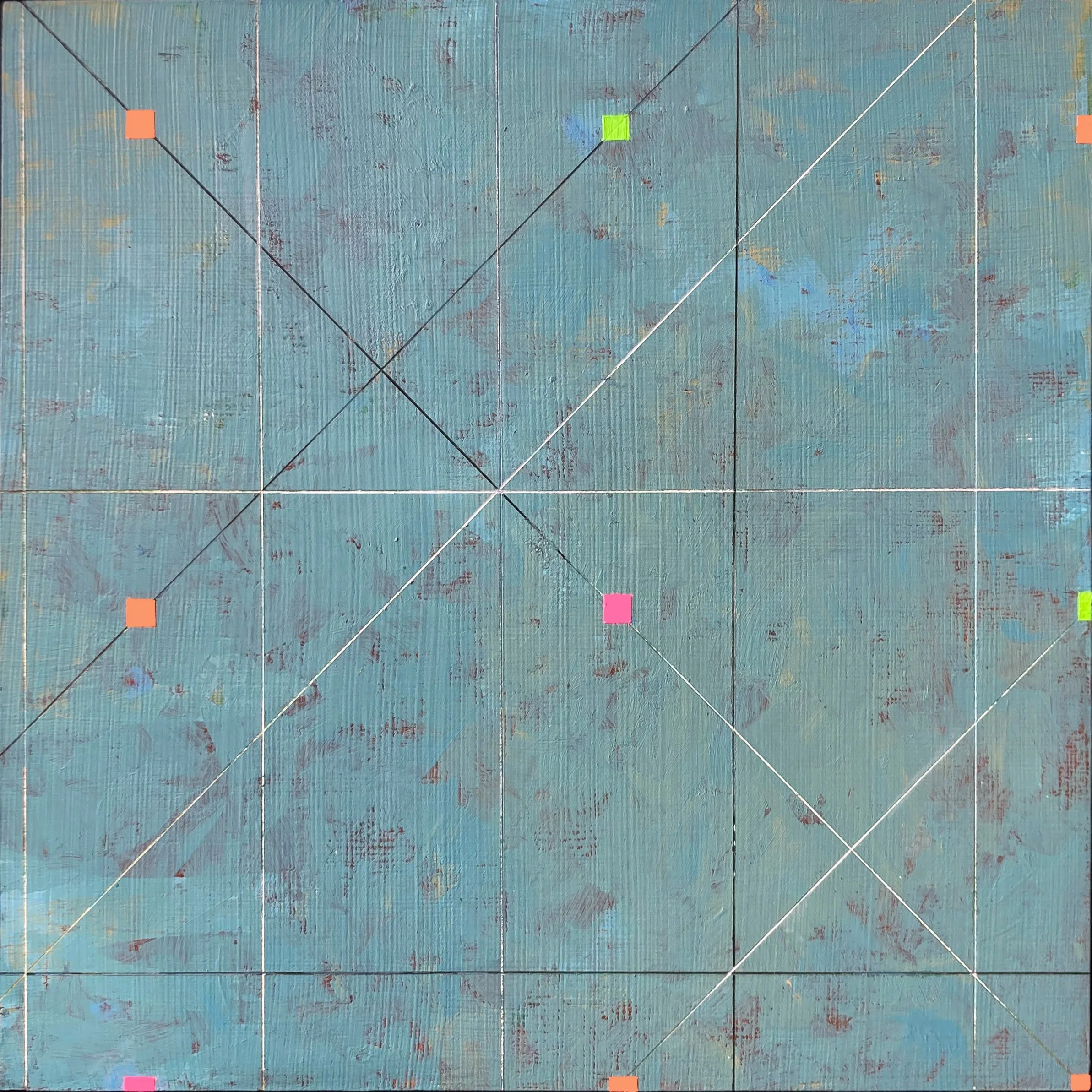 Selected Memories  
acrylic on panel  
12" x 12"