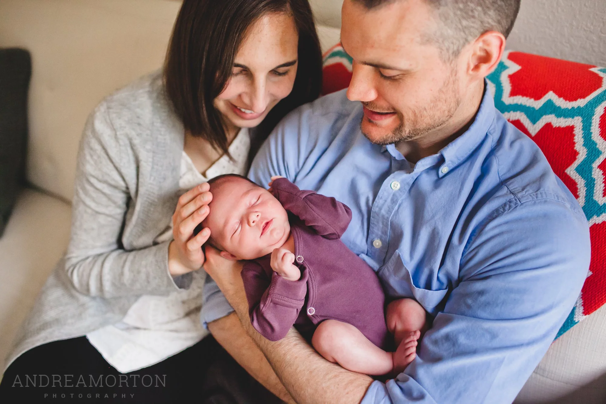 At Home Newborn Session | Johns Creek Georgia | Andrea Morton Photography