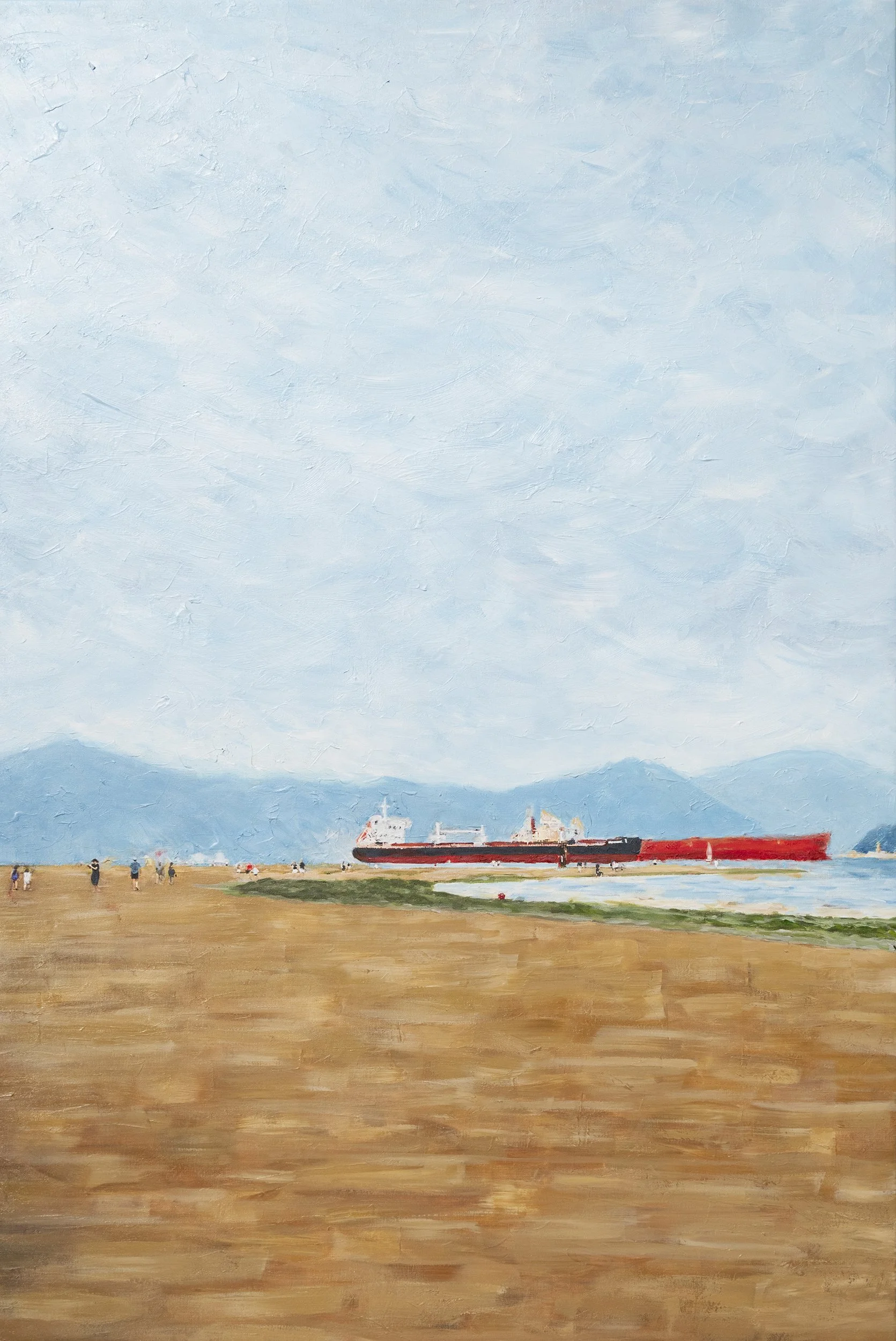 Low tide at Jericho Beach