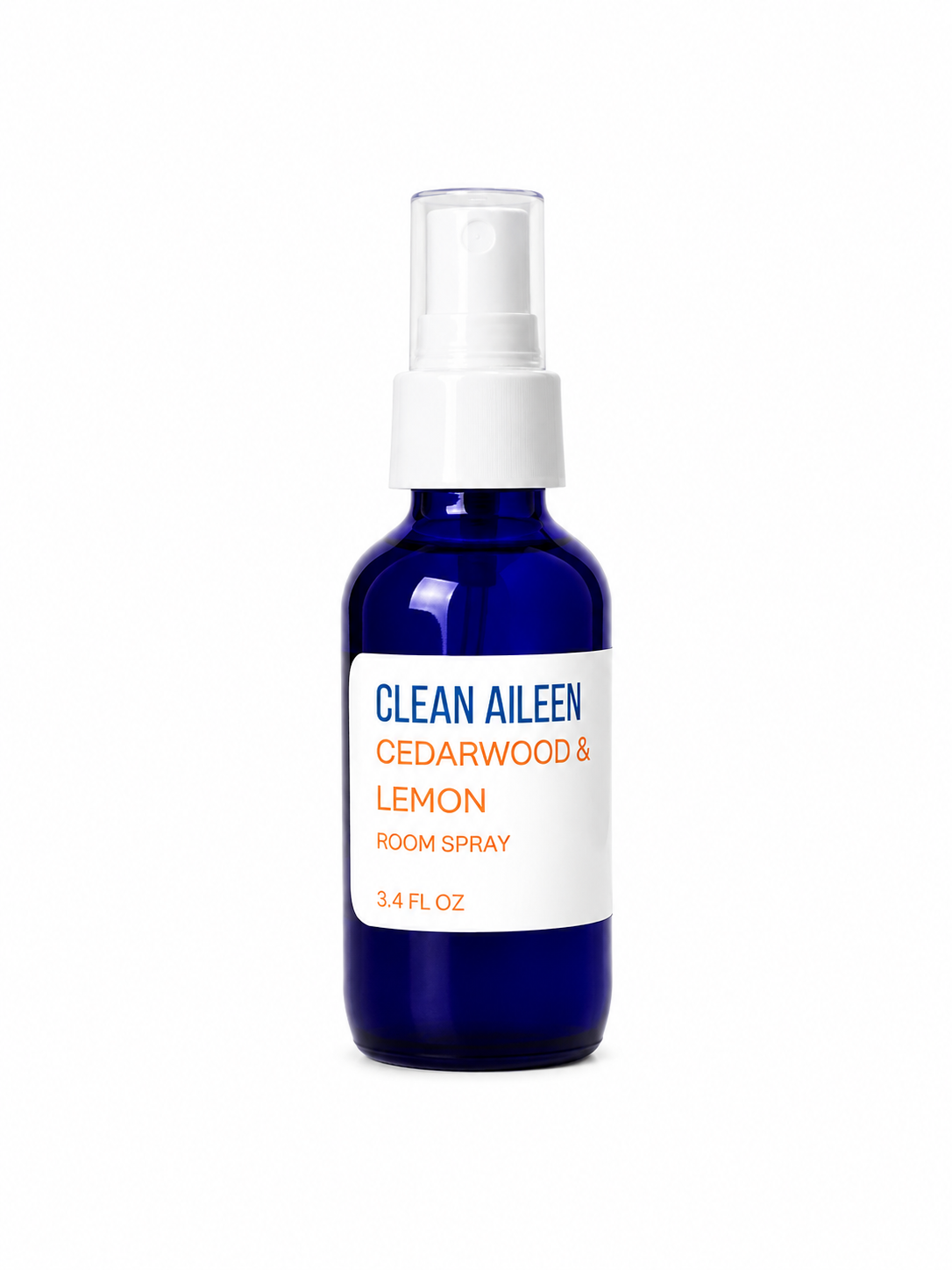 Cedarwood & Lemon Room Spray (3.4 oz glass bottle)