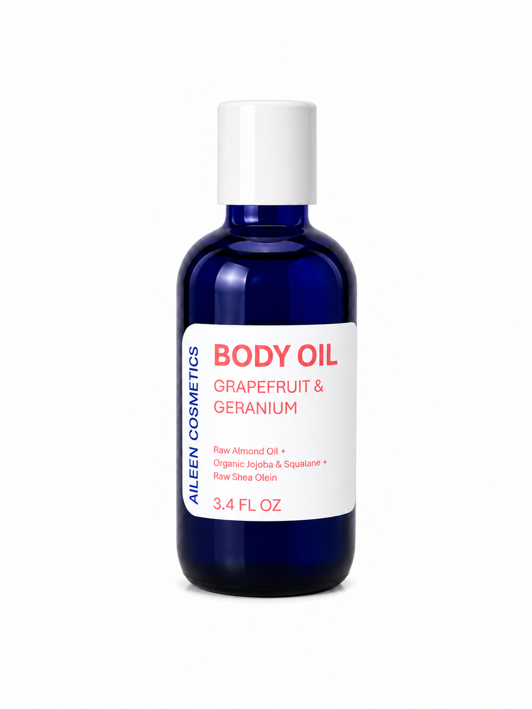 Grapefruit & Geranium Body Oil - 3.4 fl oz (glass bottle)