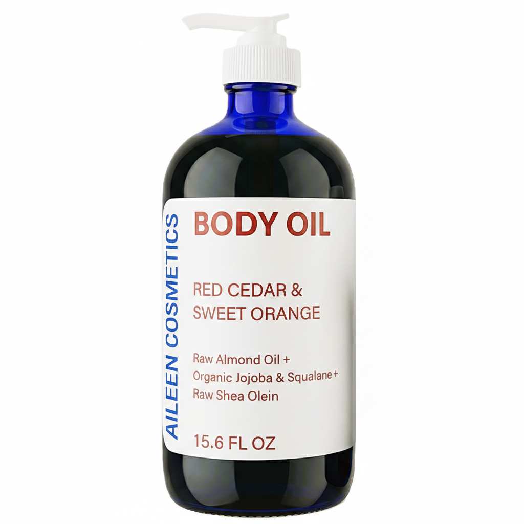 Red Cedar & Sweet Orange Body Oil - 15.6 fl oz (glass)