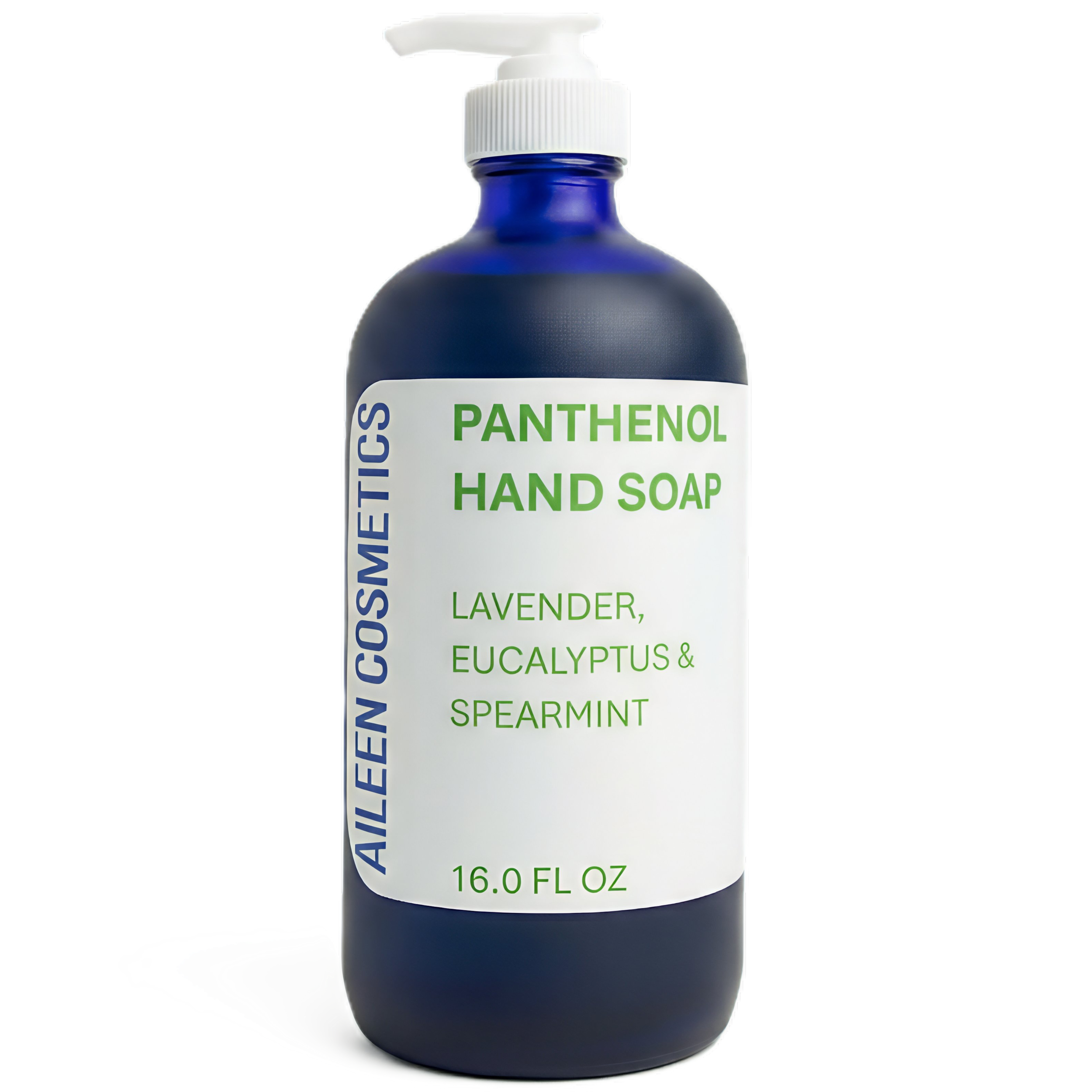 Panthenol Hand Soap - Lavender / Eucalyptus / Spearmint (16 oz glass bottle)