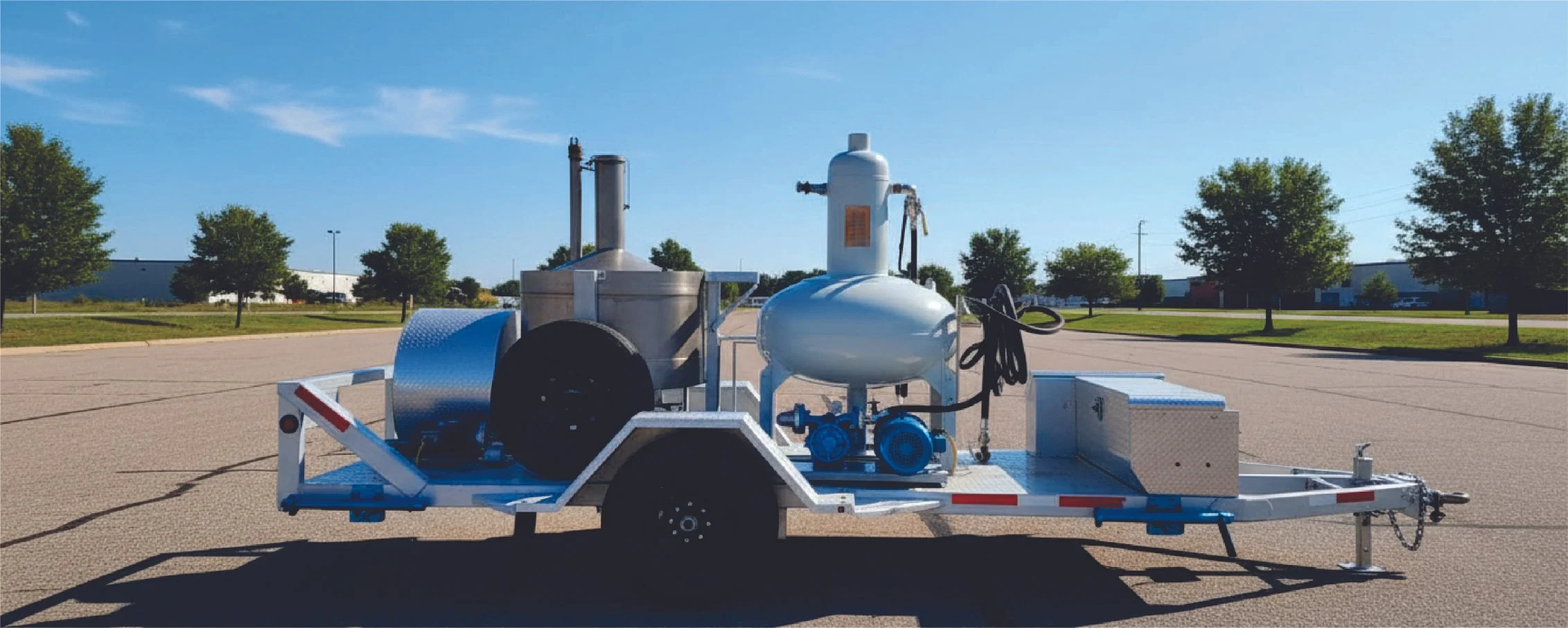 Volumetric meter prover system for fuel and LPG bobtail truck calibrations at BEP Petroleum & Tank LLC in Bismarck ND