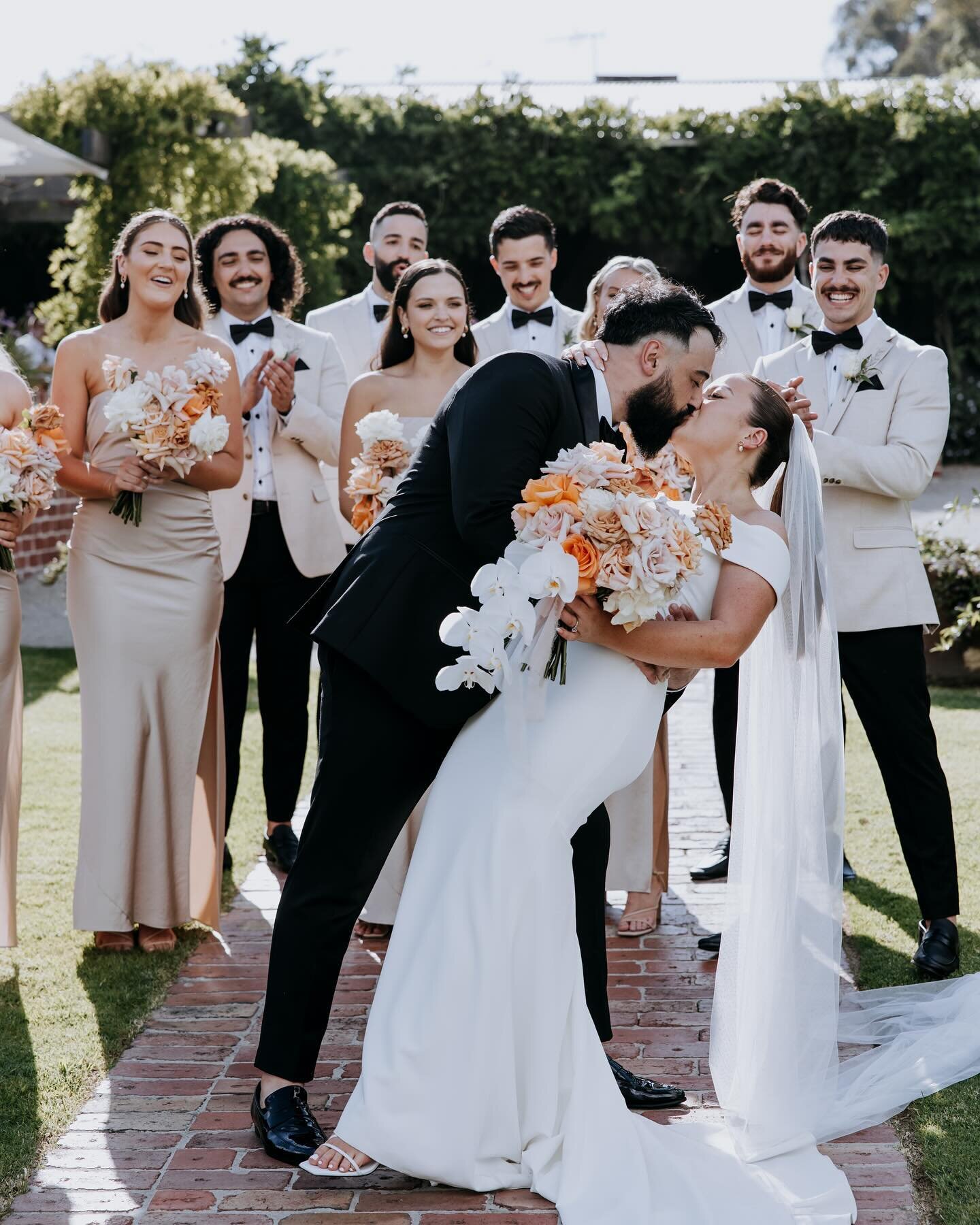 I referred to Alysha &amp; Adrian as &lsquo;my unicorn couple&rsquo; because they&rsquo;re exactly that! They lift each other up&hellip;and everyone else around them. We hit it off so well, they never even wanted to even proof their ceremony script. 