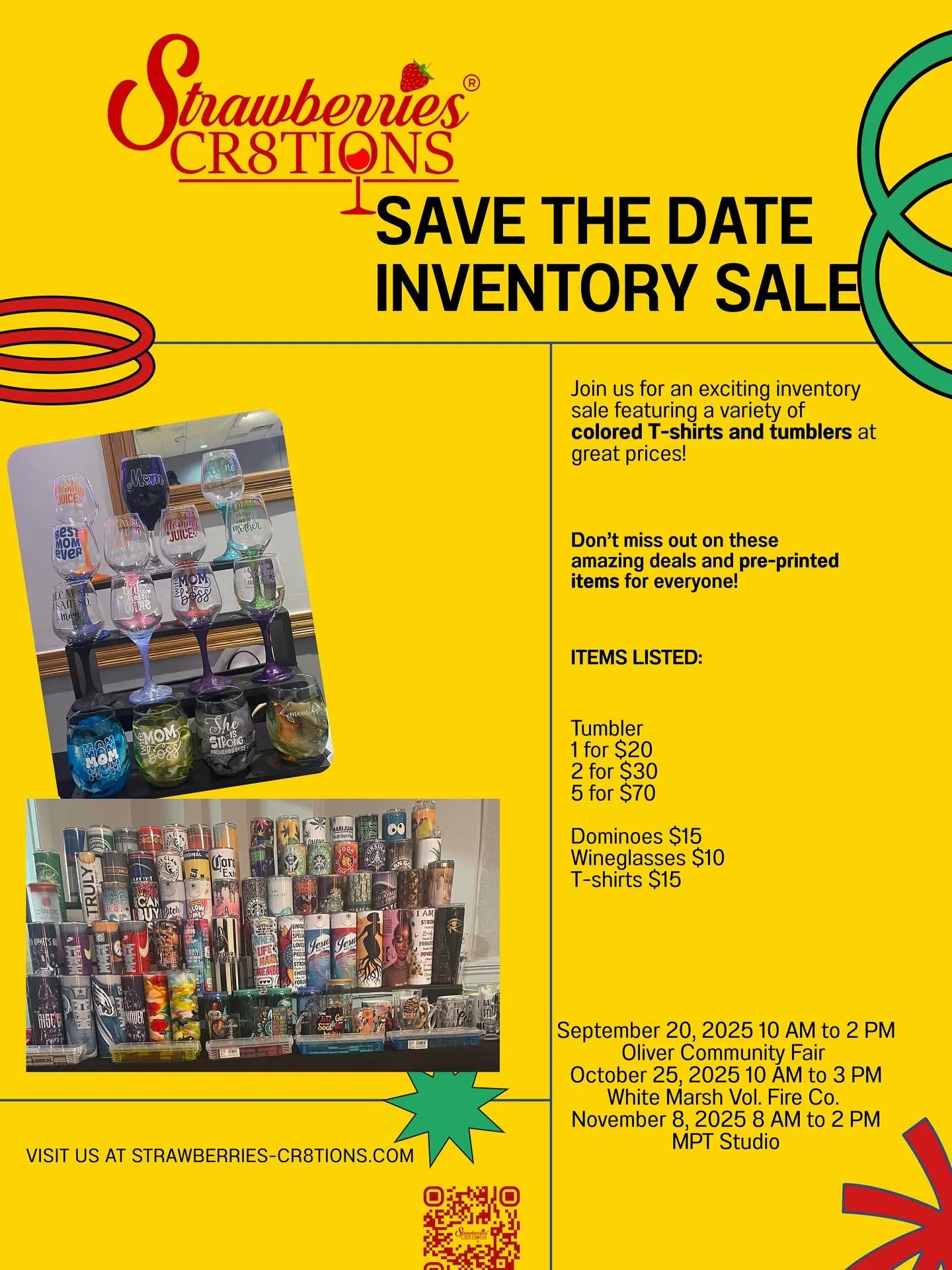 Start your holiday shopping early. DM if you need addresses.