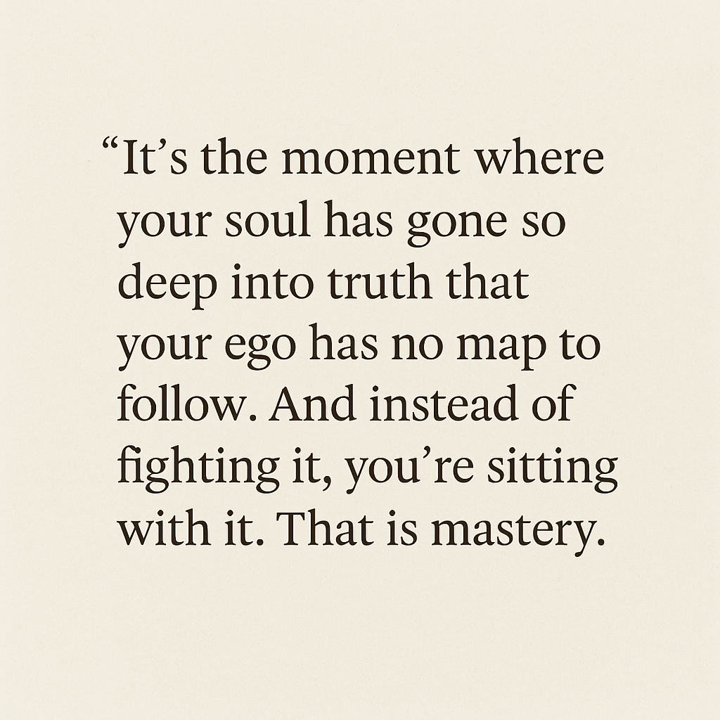Part 1: When the Soul Goes Deeper Than the Ego Can Follow