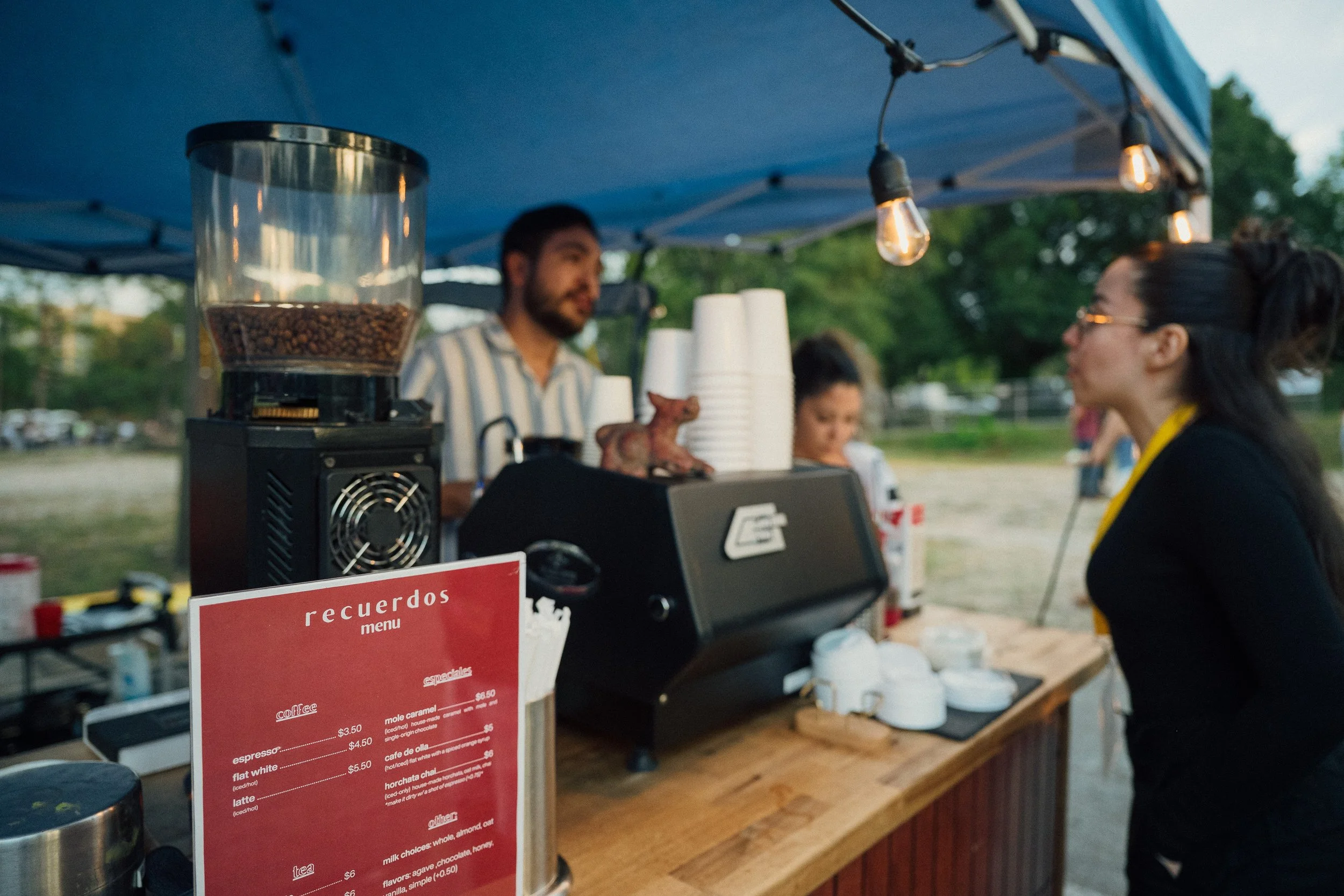 Los Recuerdos Atlanta serves up Coffee at OYE Fest 2025