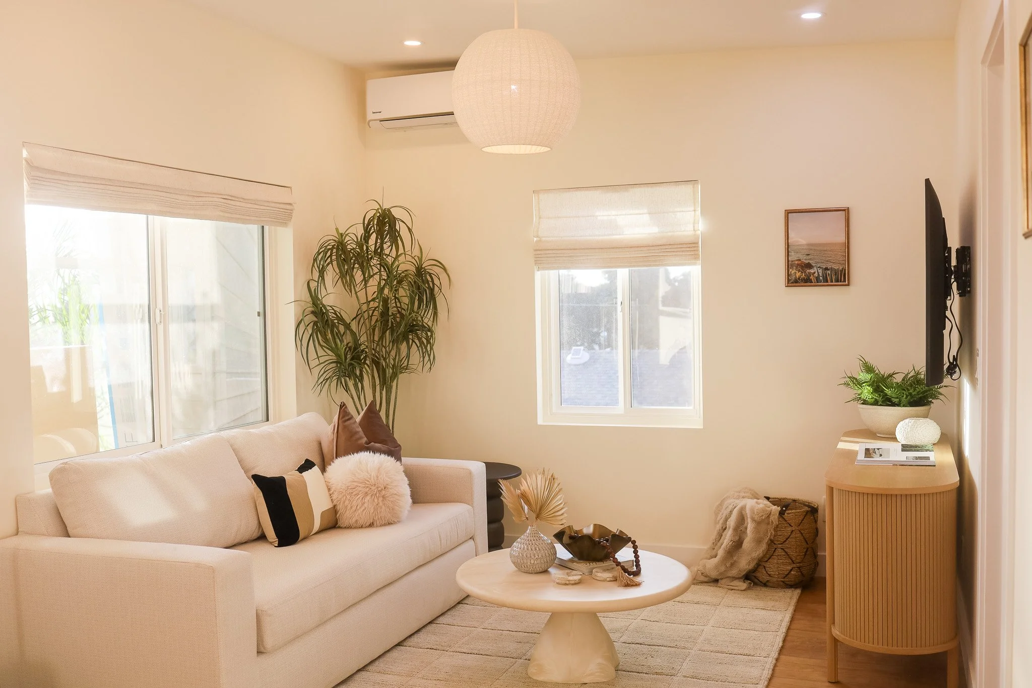 Clementine C in Oceanside, interior design by Salt and Sky Lodging Co.