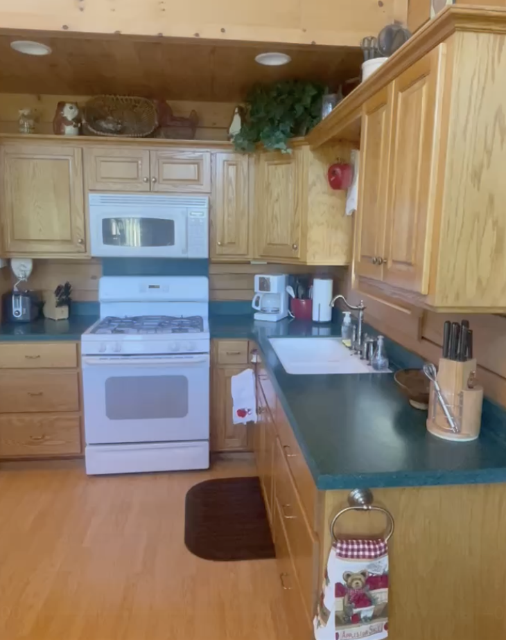 Kitchen before