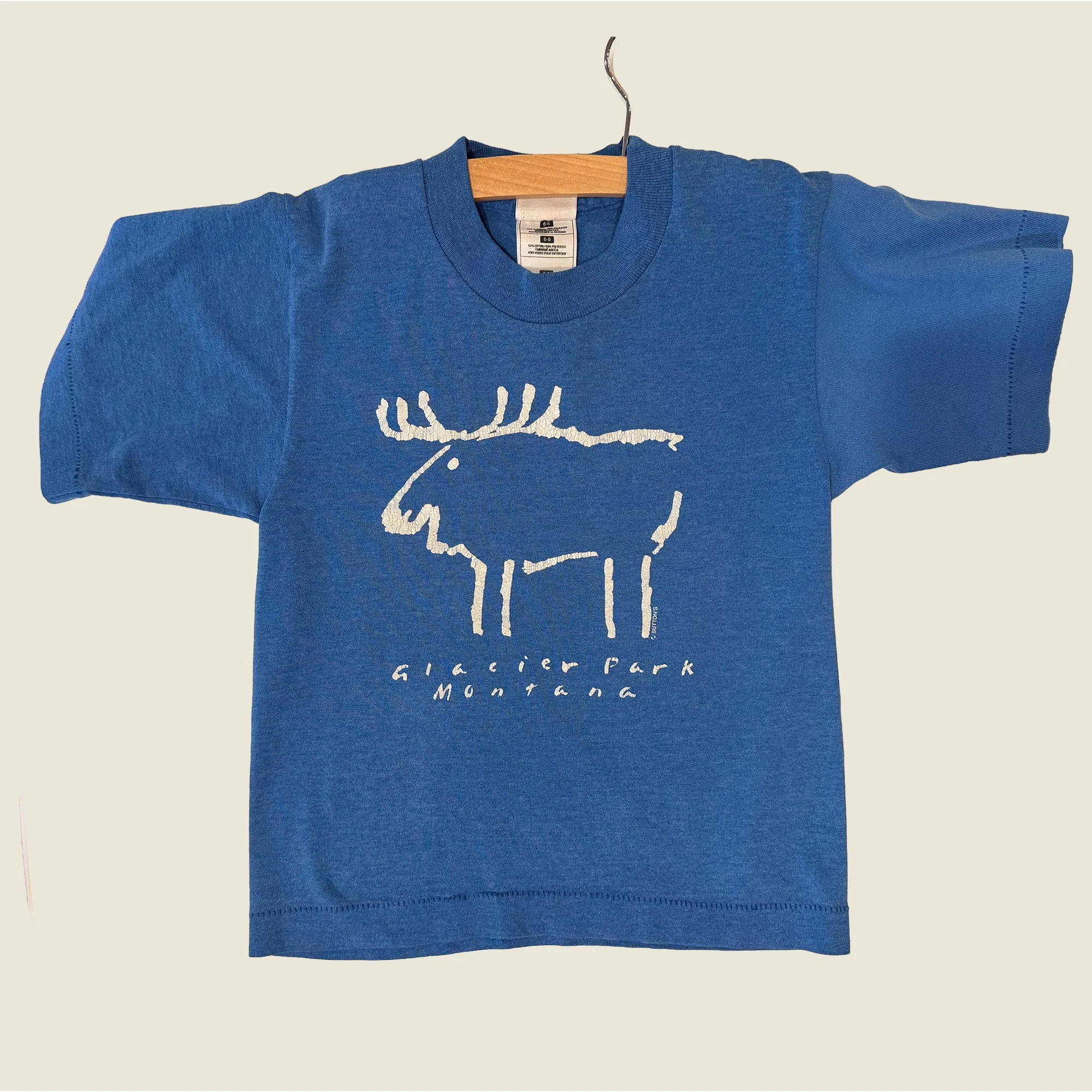 Vintage Super-soft Glacier Bay Montana tee